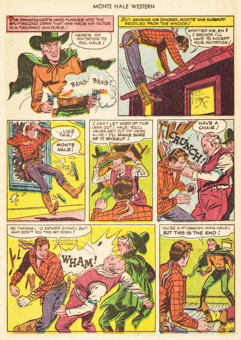 Read online Monte Hale Western comic -  Issue #56 - 11