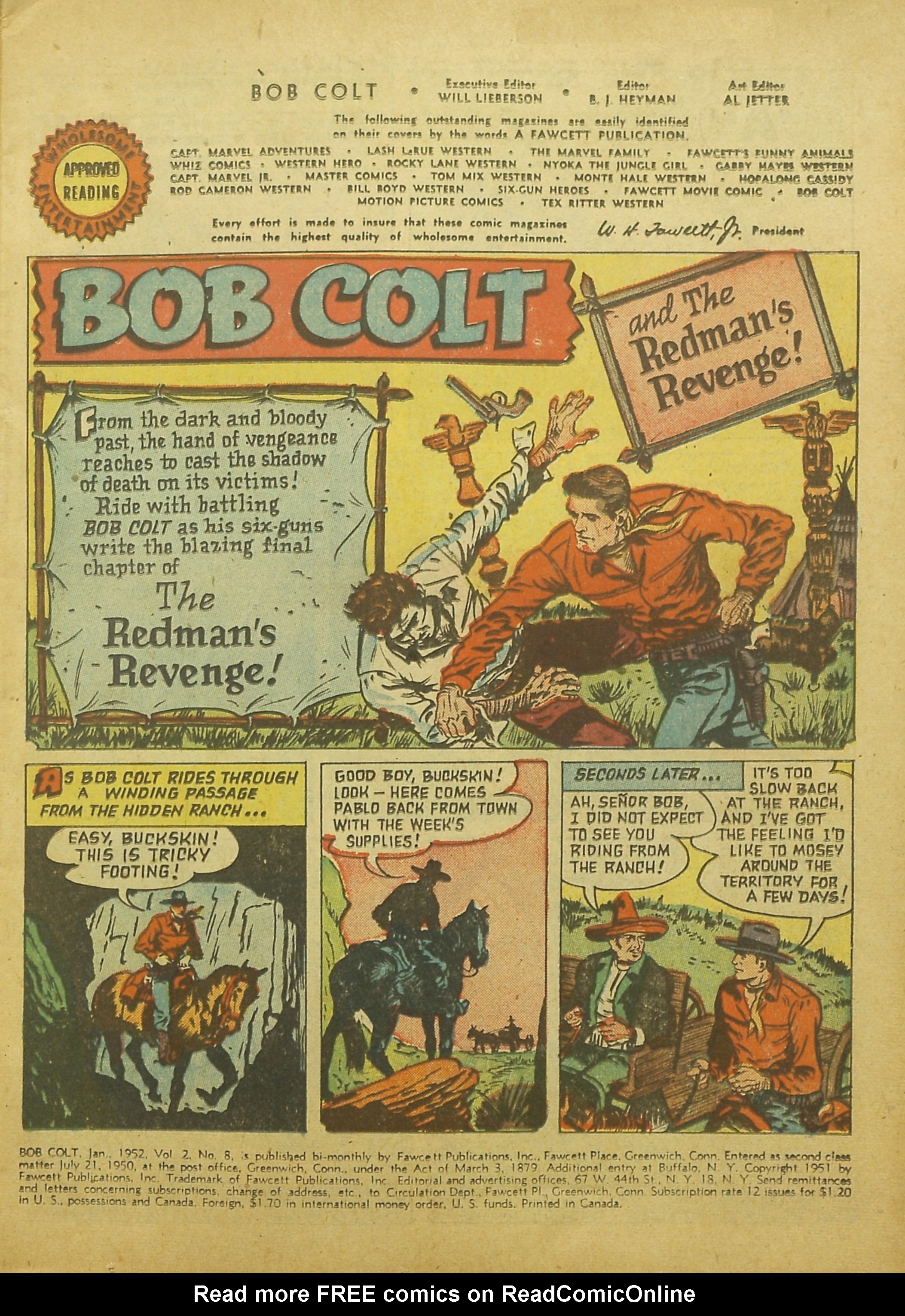 Read online Bob Colt Western comic -  Issue #8 - 3