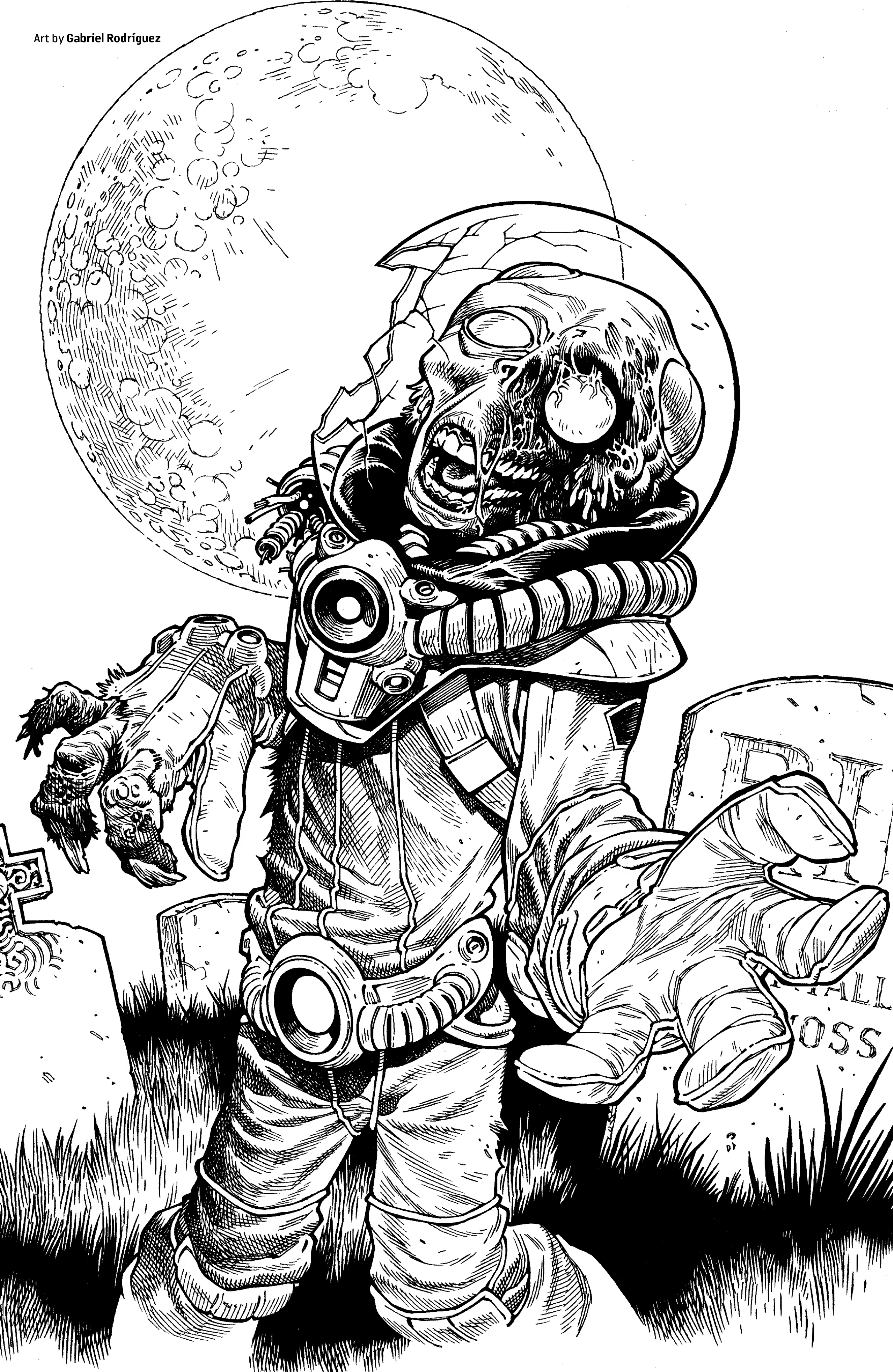 Read online The Colonized: Zombies vs. Aliens comic -  Issue # TPB - 91
