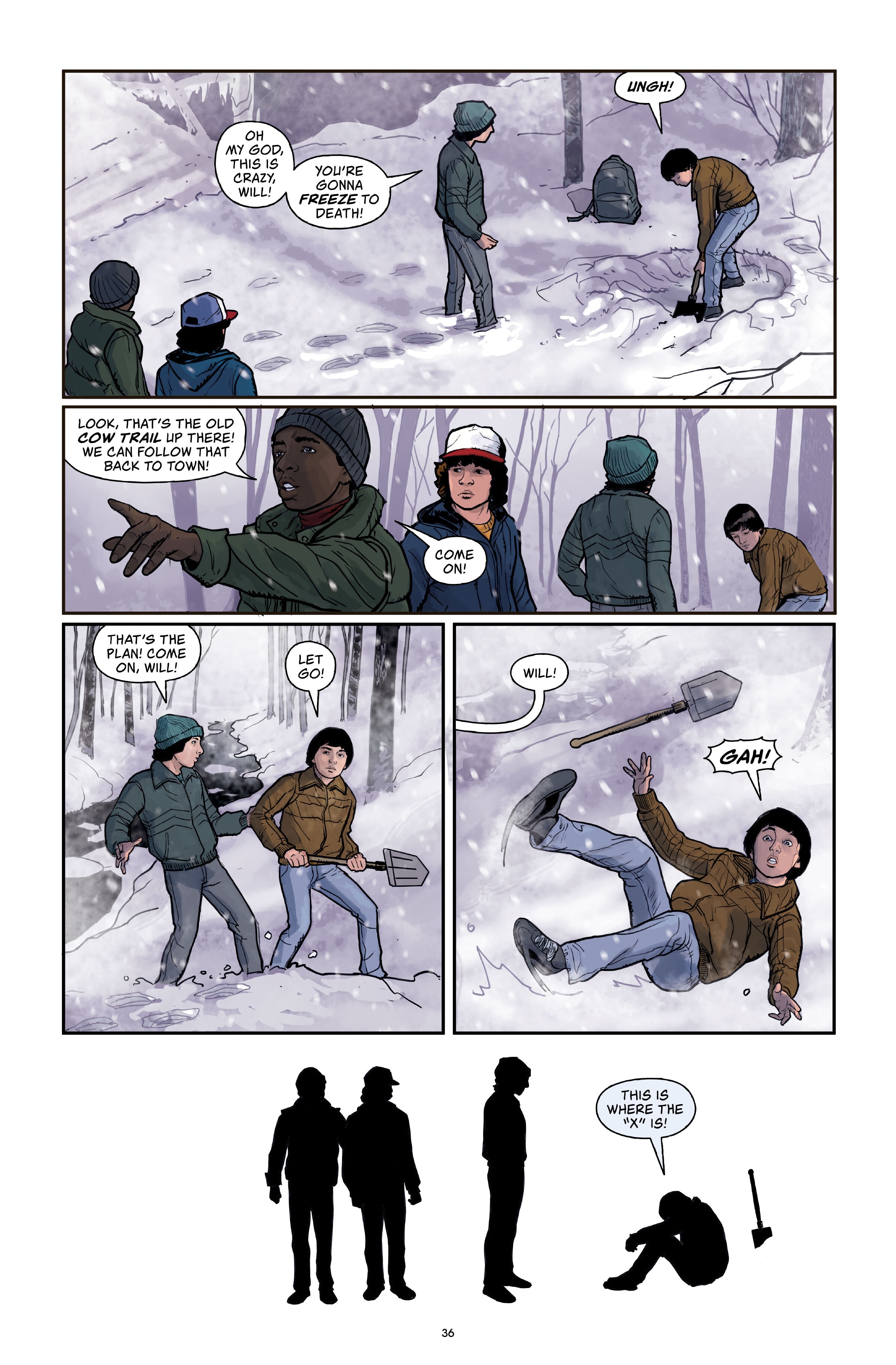 Read online Stranger Things Library Edition comic -  Issue # TPB 3 (Part 1) - 36