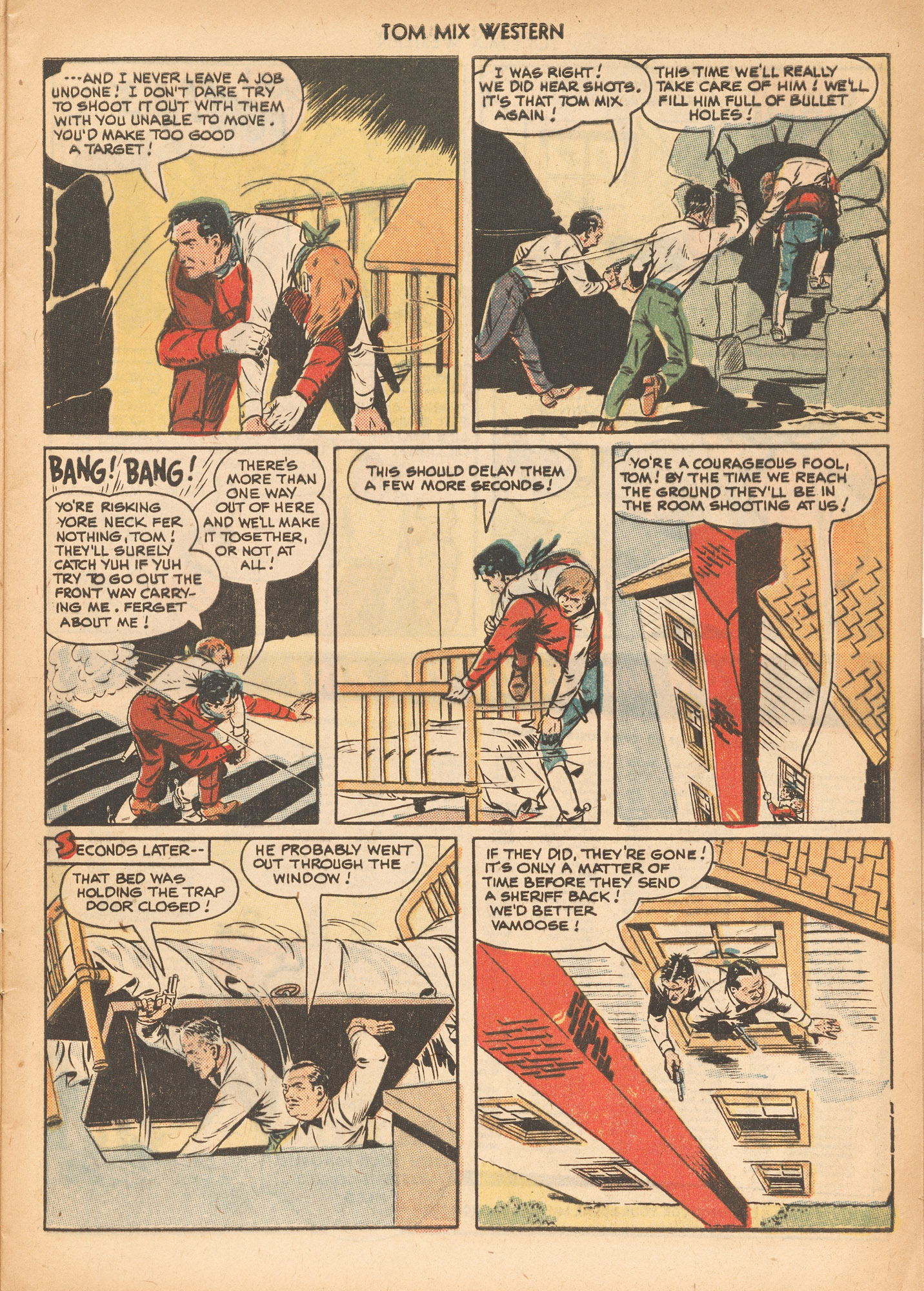 Read online Tom Mix Western (1948) comic -  Issue #26 - 9