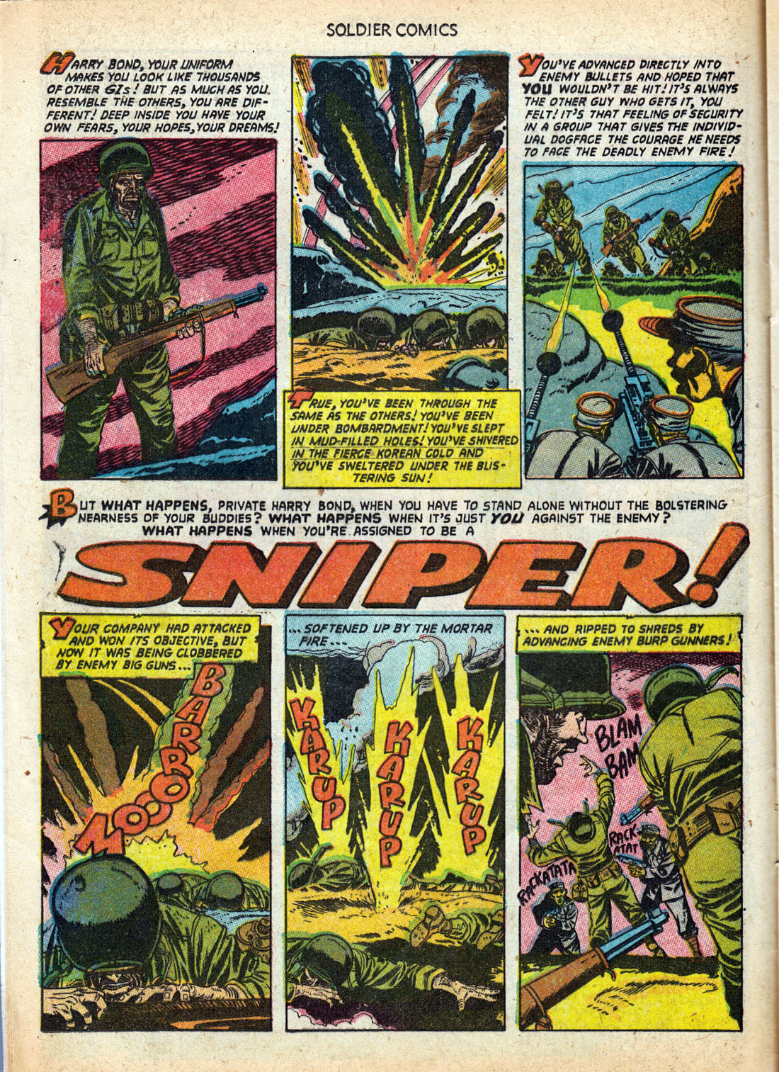 Read online Soldier Comics comic -  Issue #9 - 12