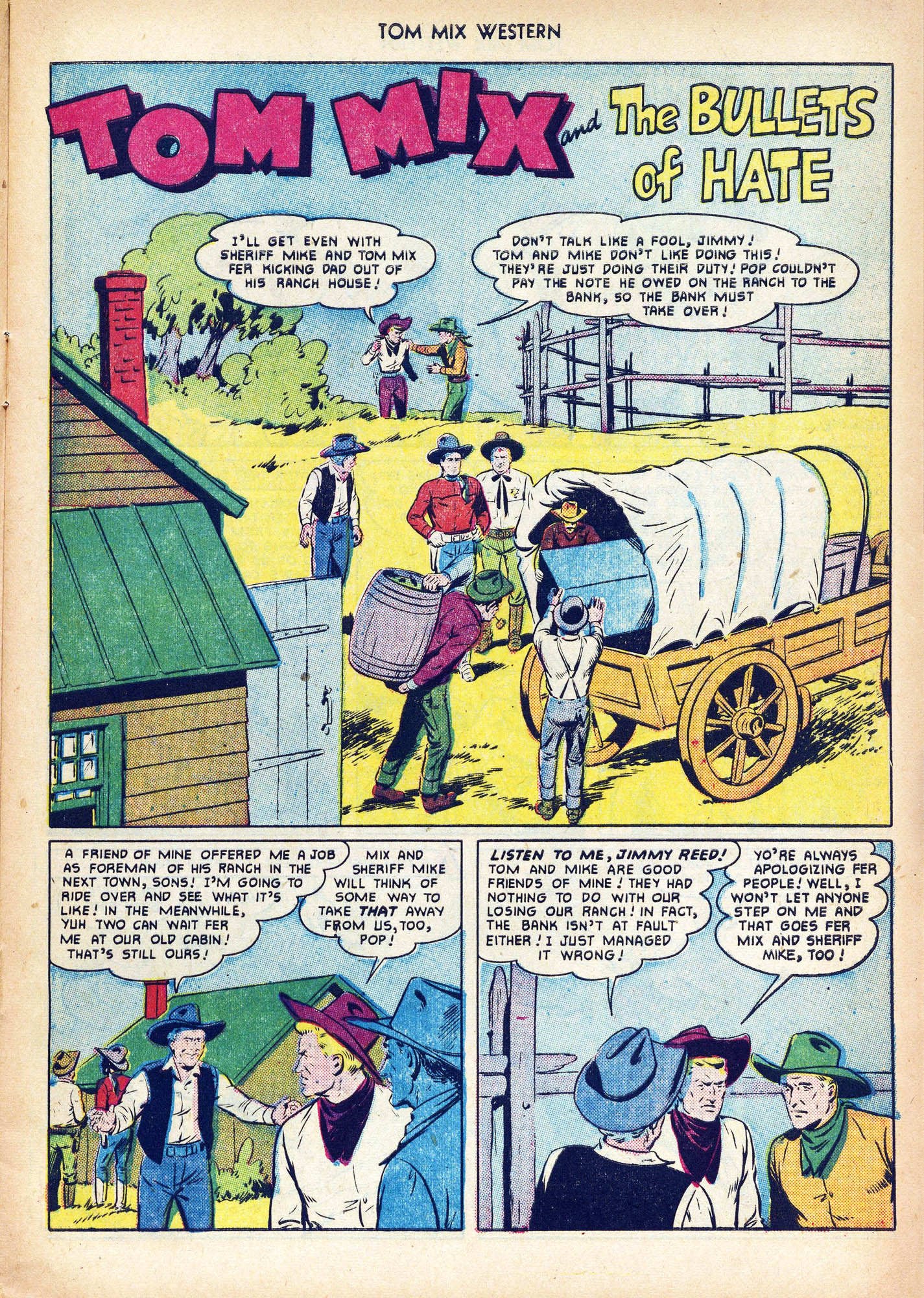 Read online Tom Mix Western (1948) comic -  Issue #42 - 21