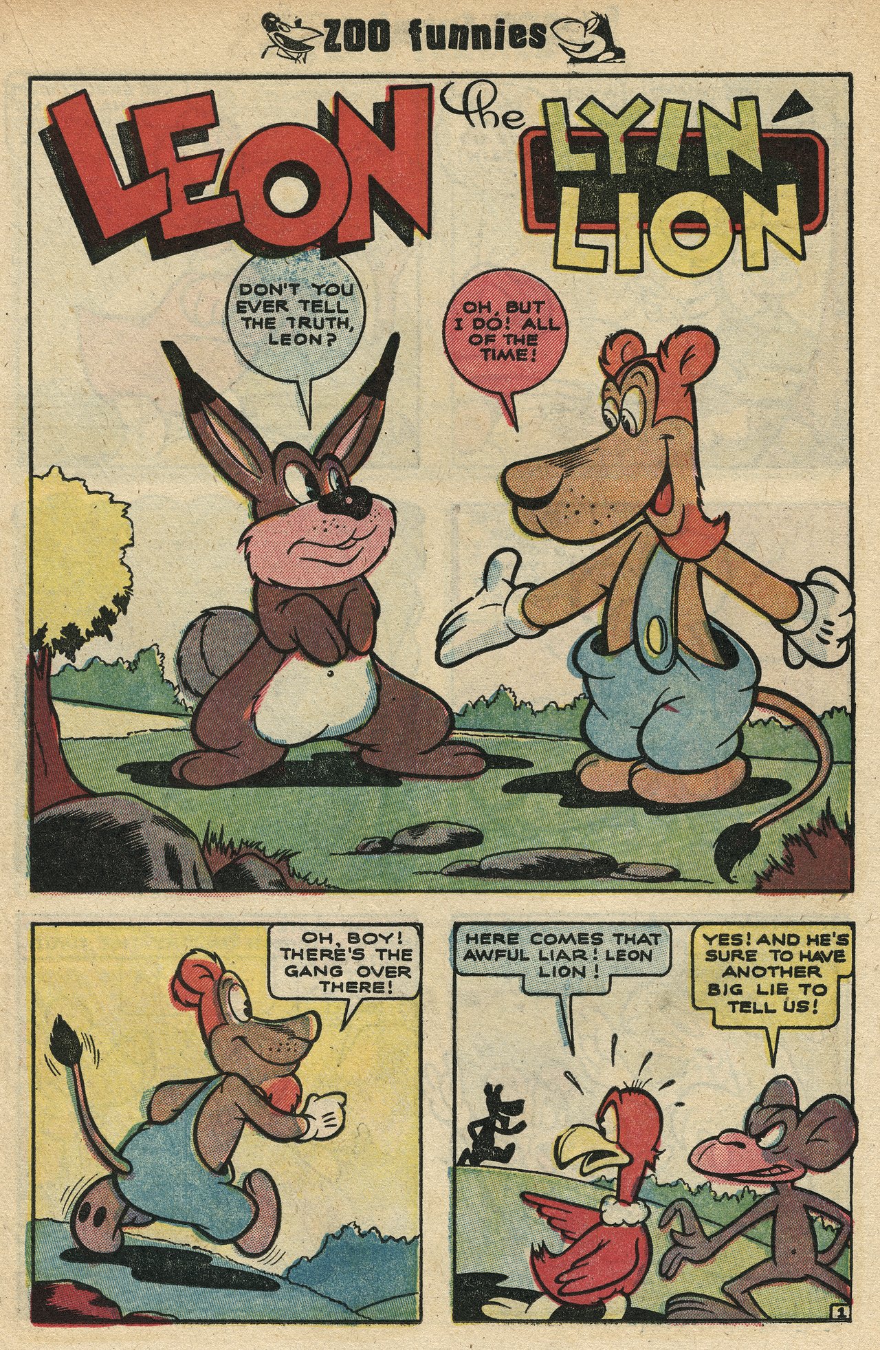 Read online Zoo Funnies comic -  Issue #1 - 15