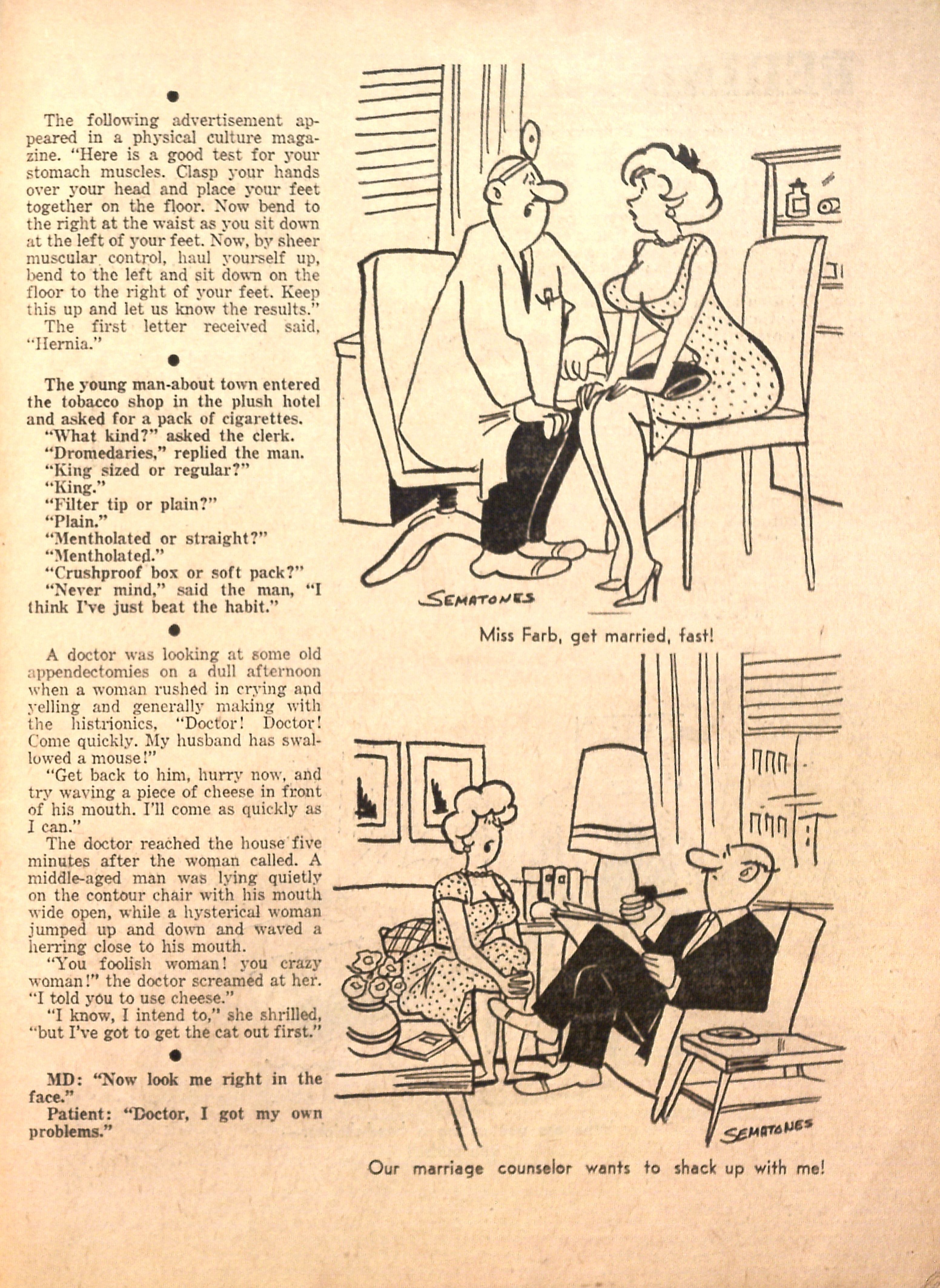 Read online Cartoons and Gags comic -  Issue #33 - 37