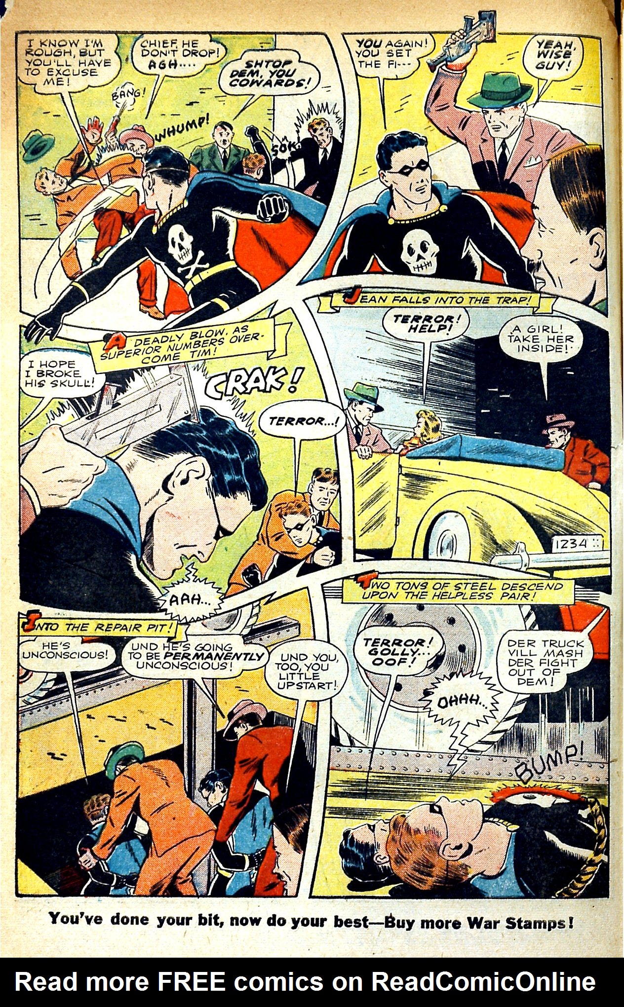 Read online Exciting Comics comic -  Issue #33 - 8