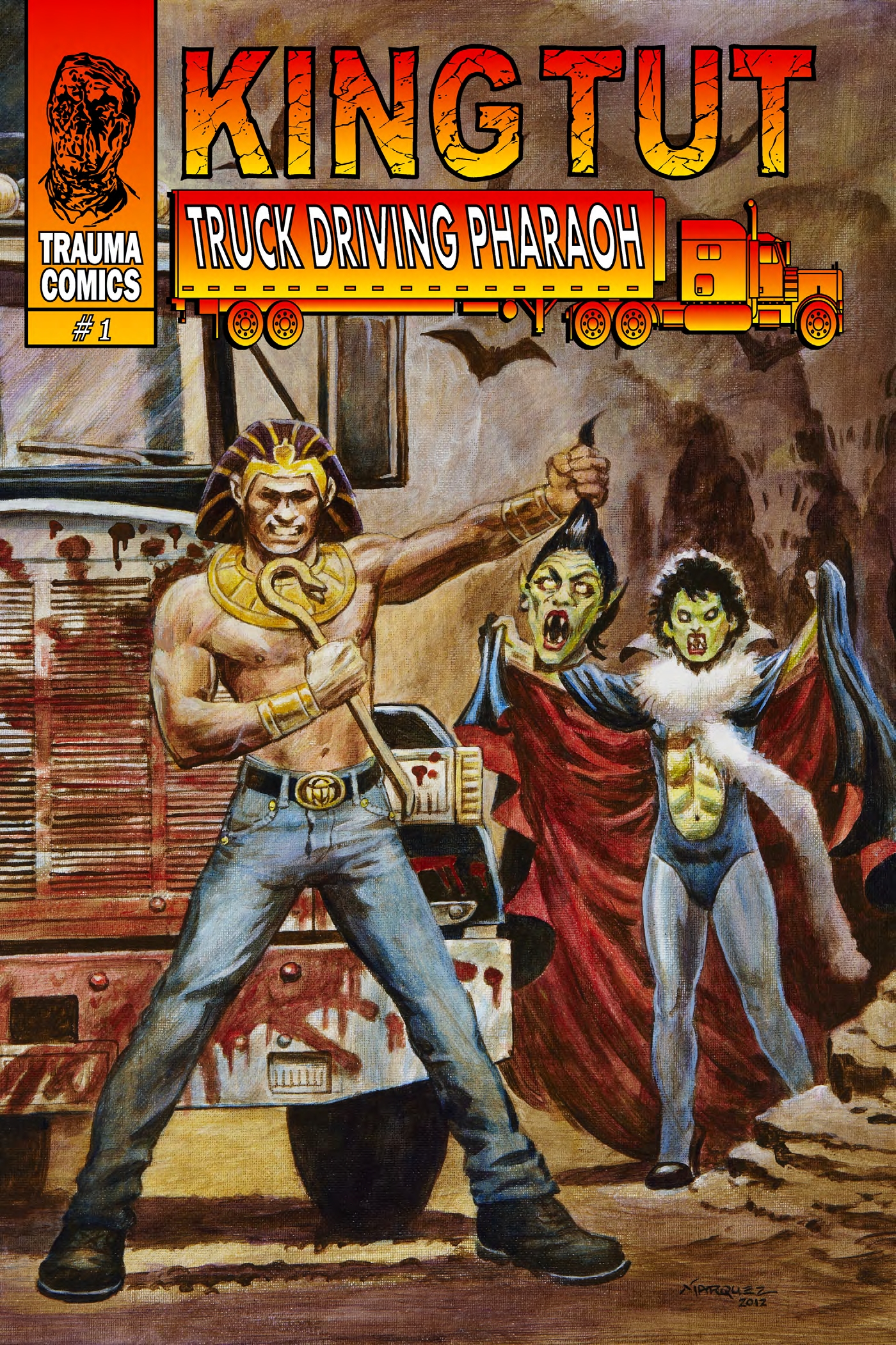 Read online King Tut: Truck Driving Pharaoh comic -  Issue #1 - 1