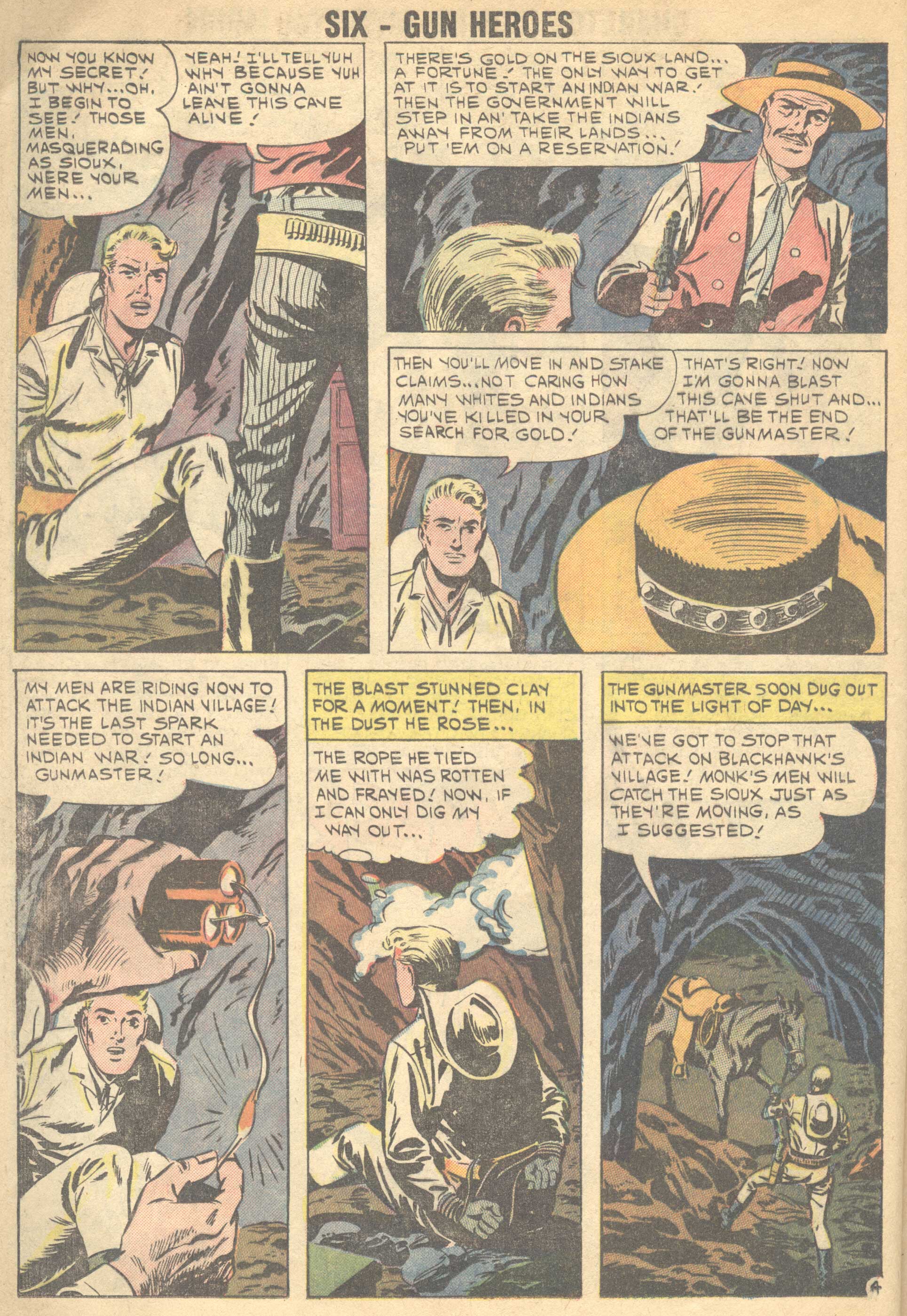 Read online Six-Gun Heroes comic -  Issue #58 - 12