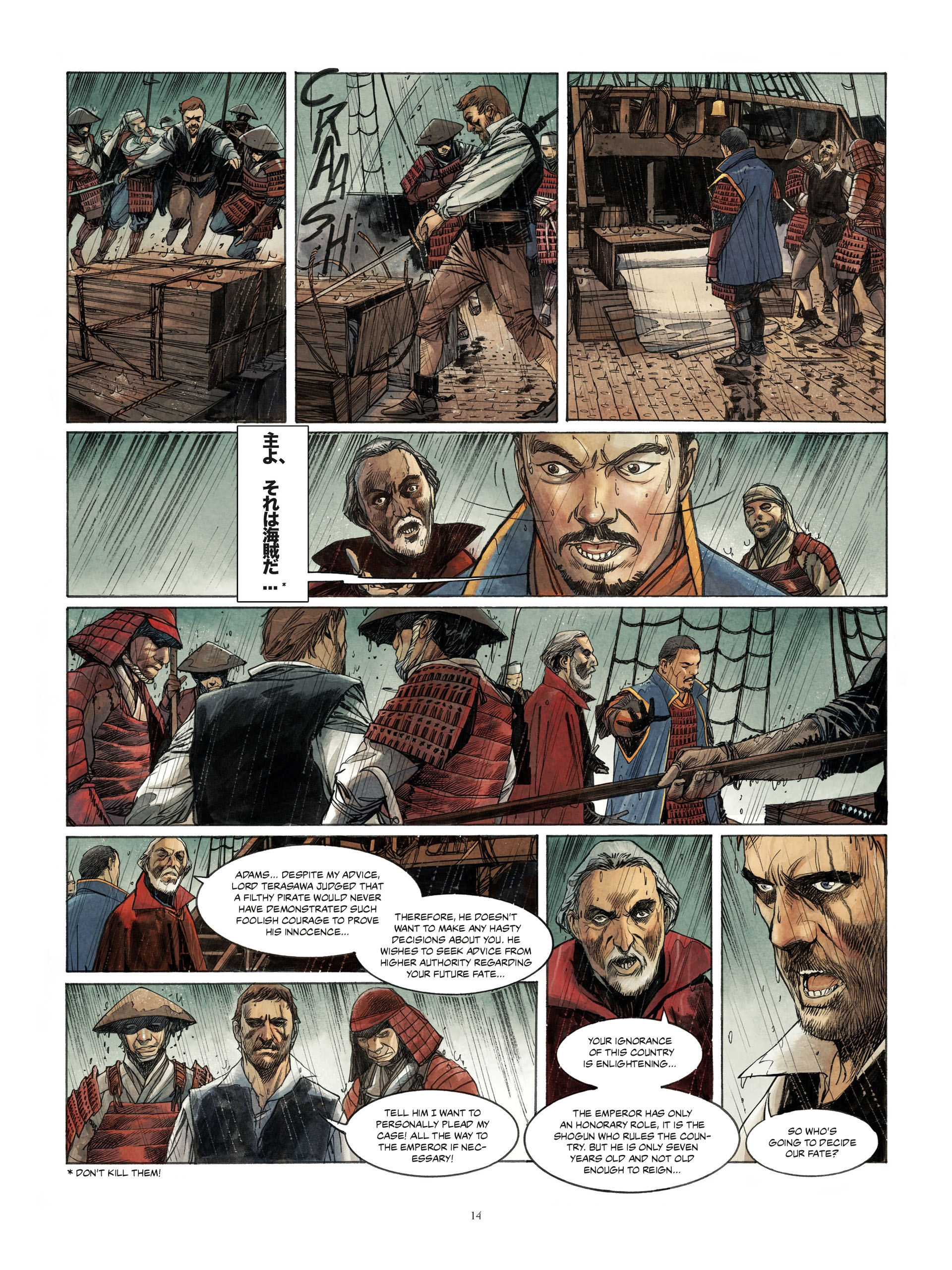 Read online William Adams, Samuraj comic -  Issue #1 - 14