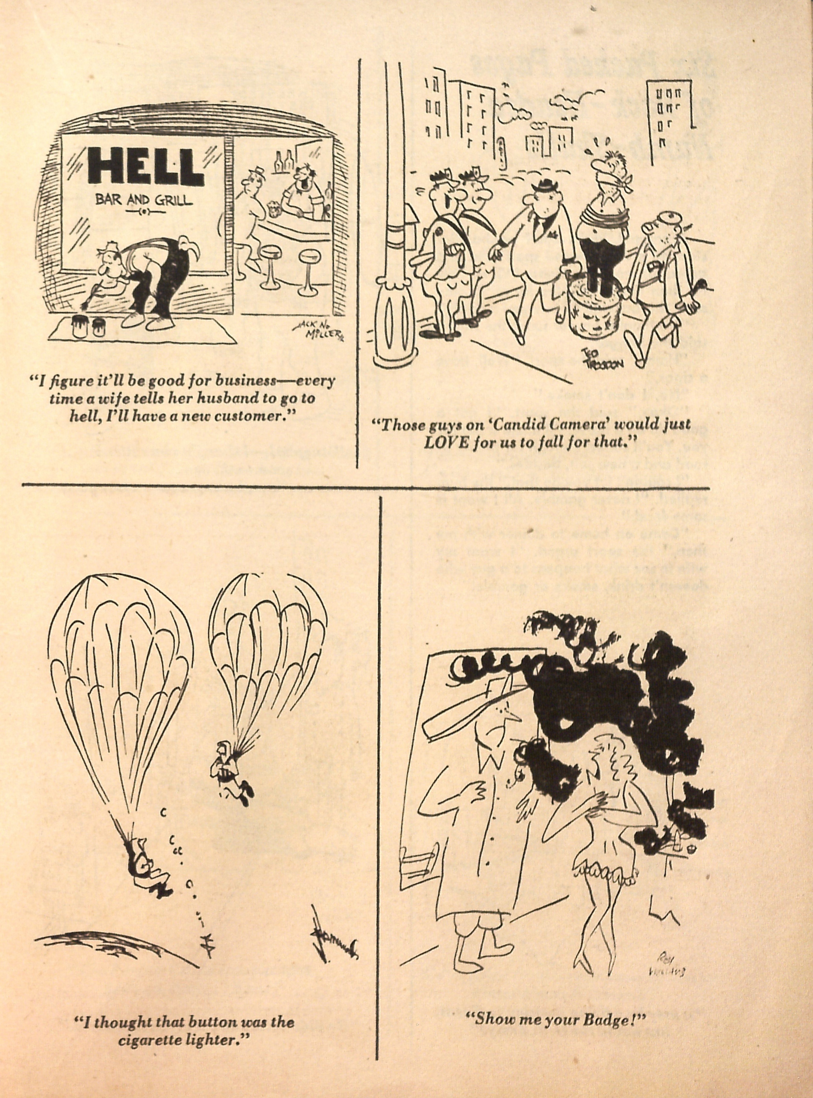 Read online Cartoons and Gags comic -  Issue #26 - 23