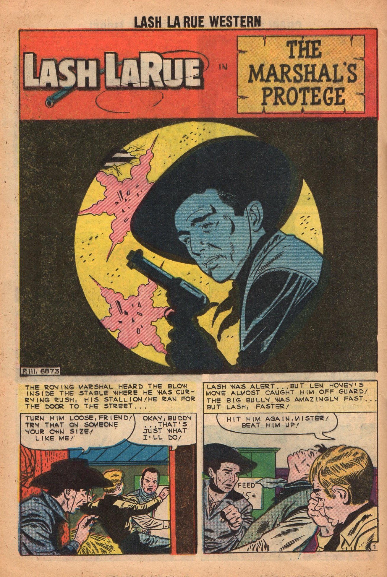 Read online Lash Larue Western (1949) comic -  Issue #81 - 20