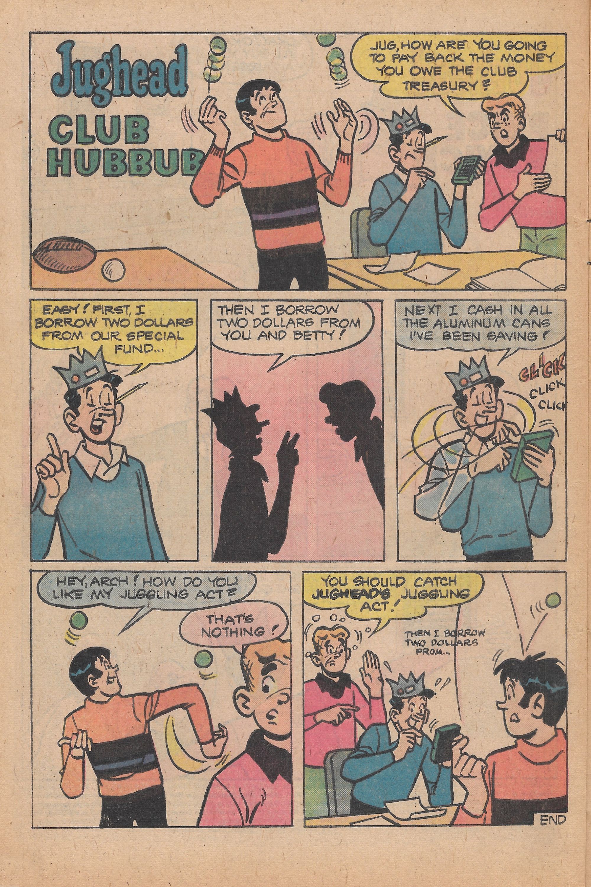 Read online Jughead's Jokes comic -  Issue #53 - 4