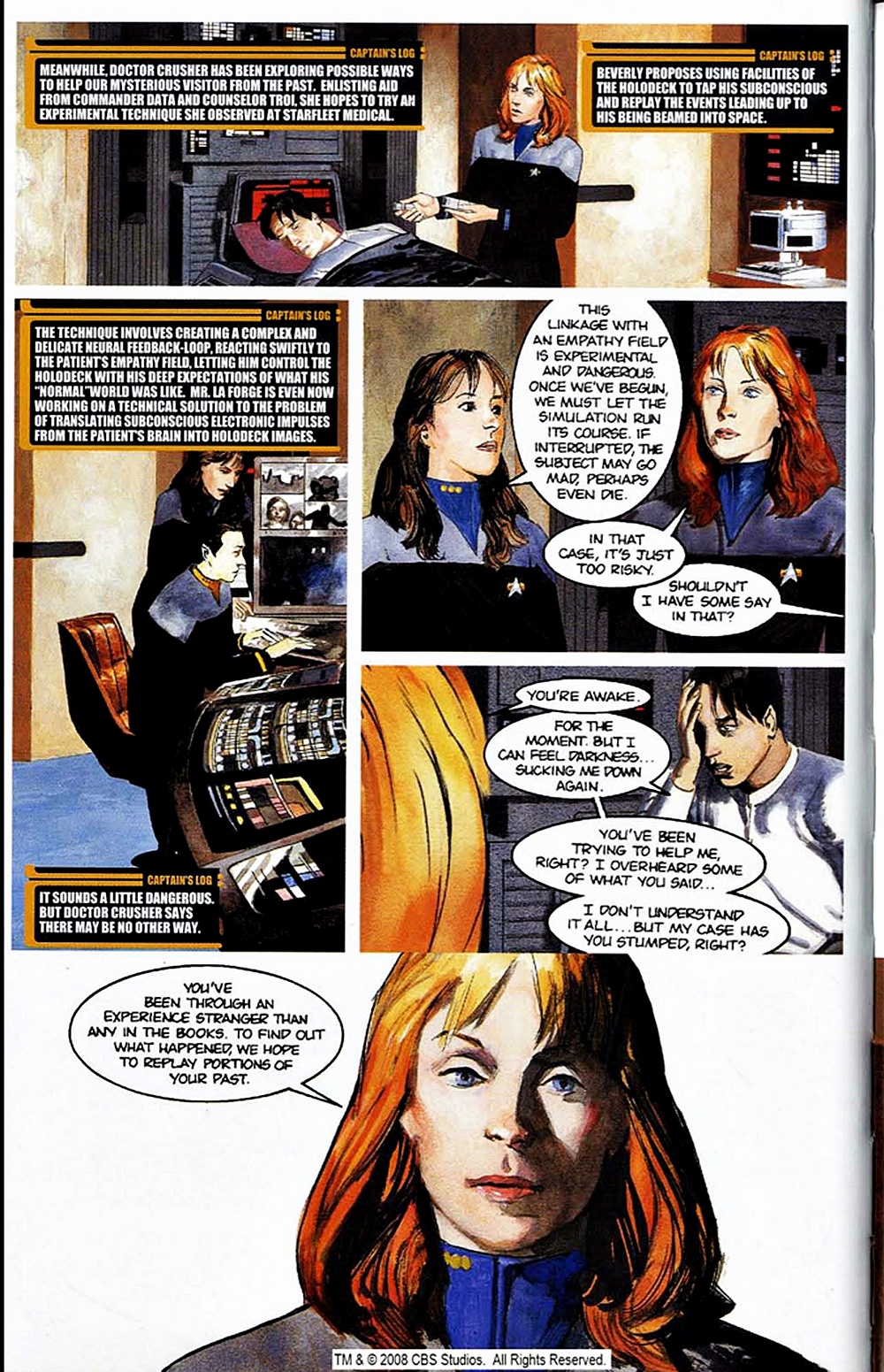 Read online Star Trek: The Next Generation: Forgiveness comic -  Issue # TPB - 33
