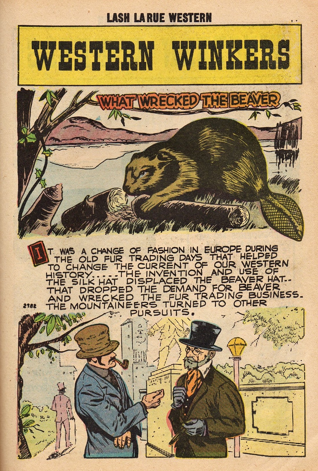 Read online Lash Larue Western (1949) comic -  Issue #67 - 49