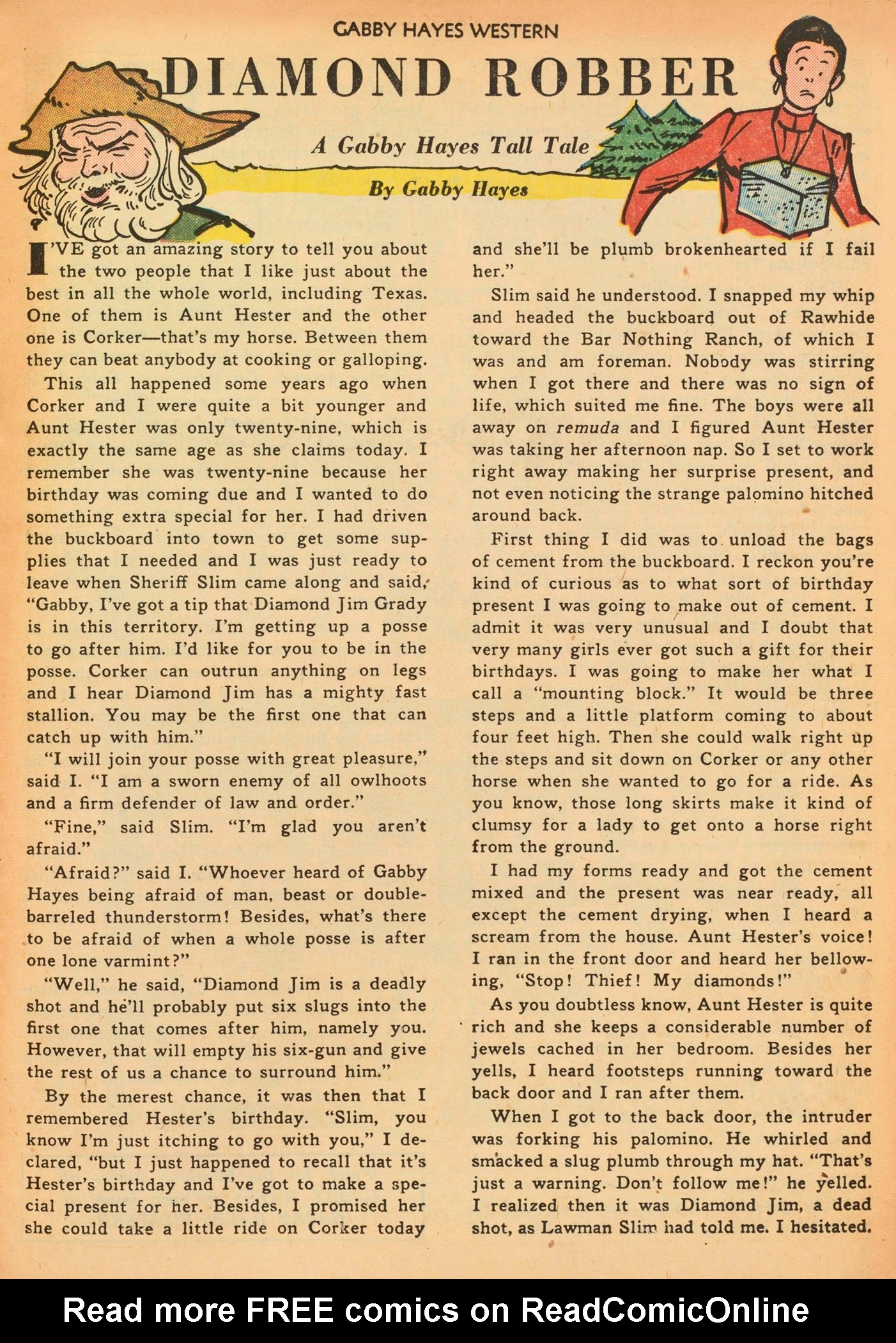 Read online Gabby Hayes Western comic -  Issue #32 - 13