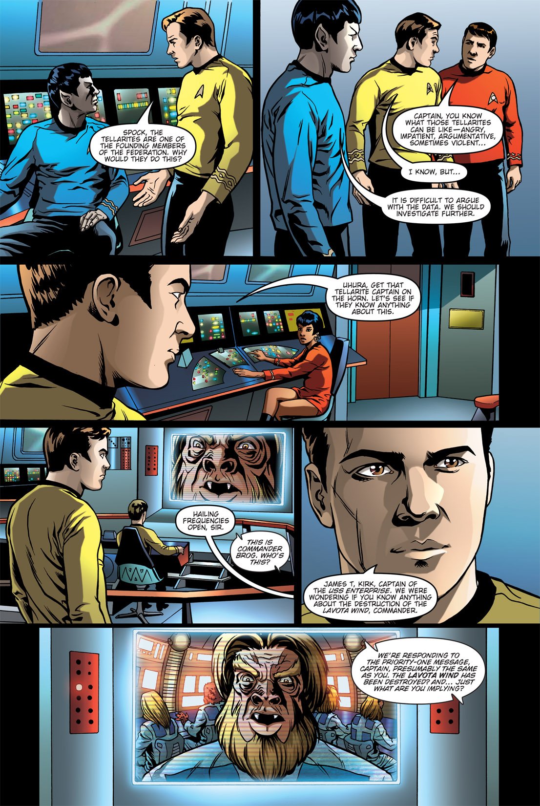 Read online Star Trek: Burden of Knowledge comic -  Issue #3 - 12