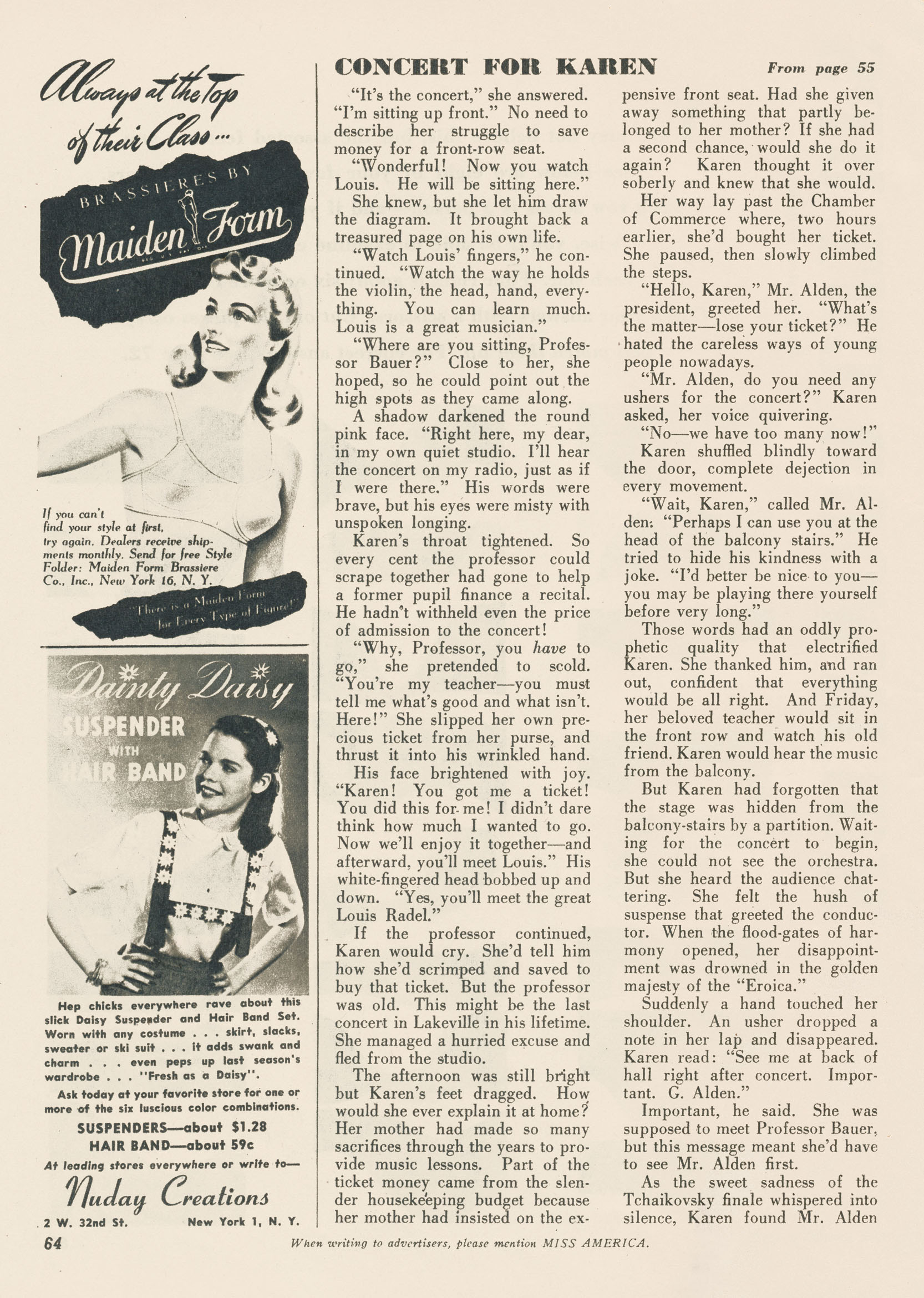 Read online Miss America Magazine comic -  Issue #25 - 52