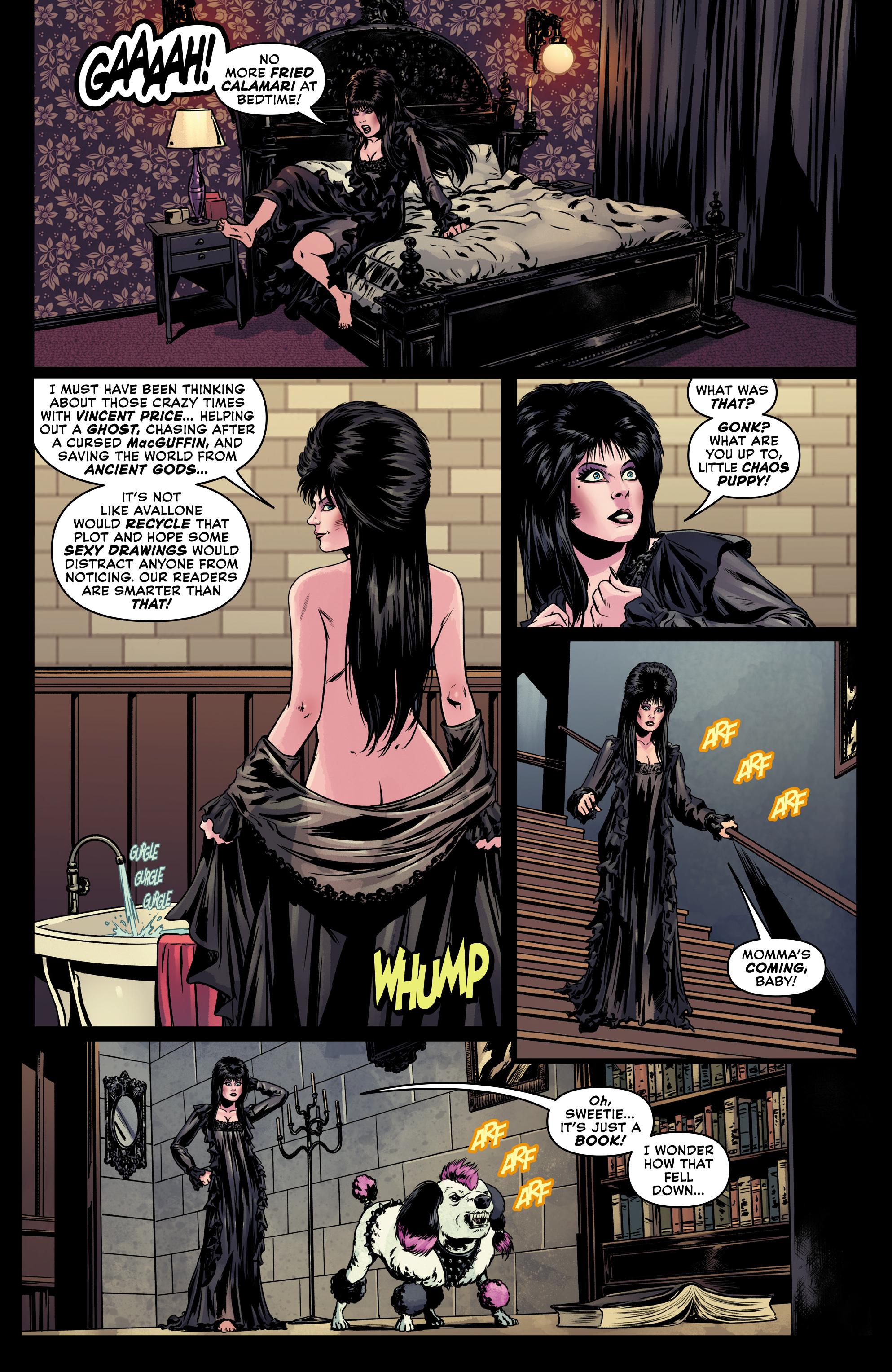 Read online Elvira Meets H.P. Lovecraft comic -  Issue #1 - 10