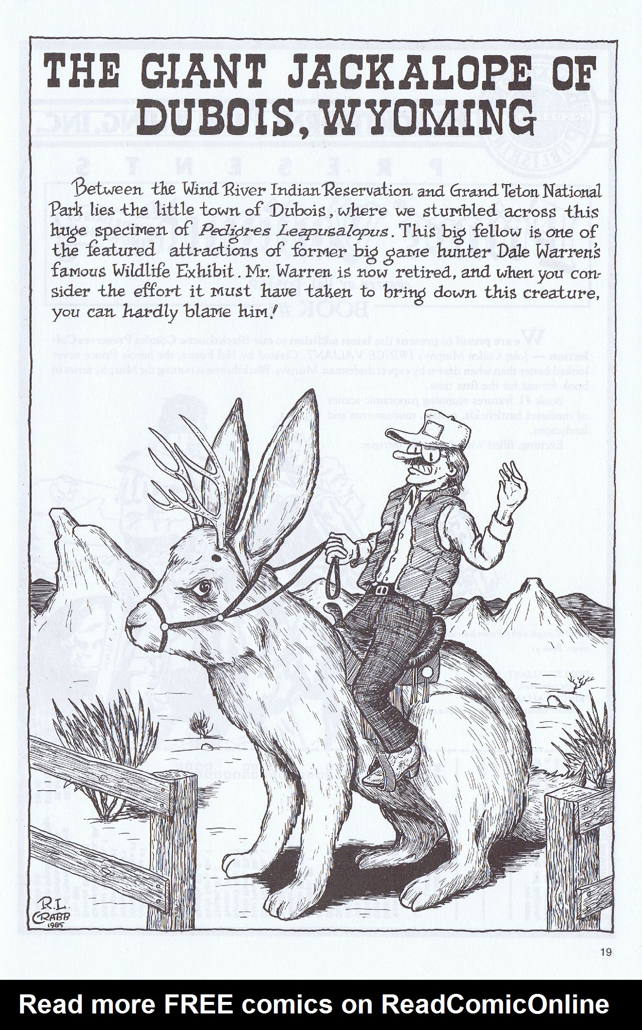 Read online Tales Of The Jackalope comic -  Issue #2 - 21