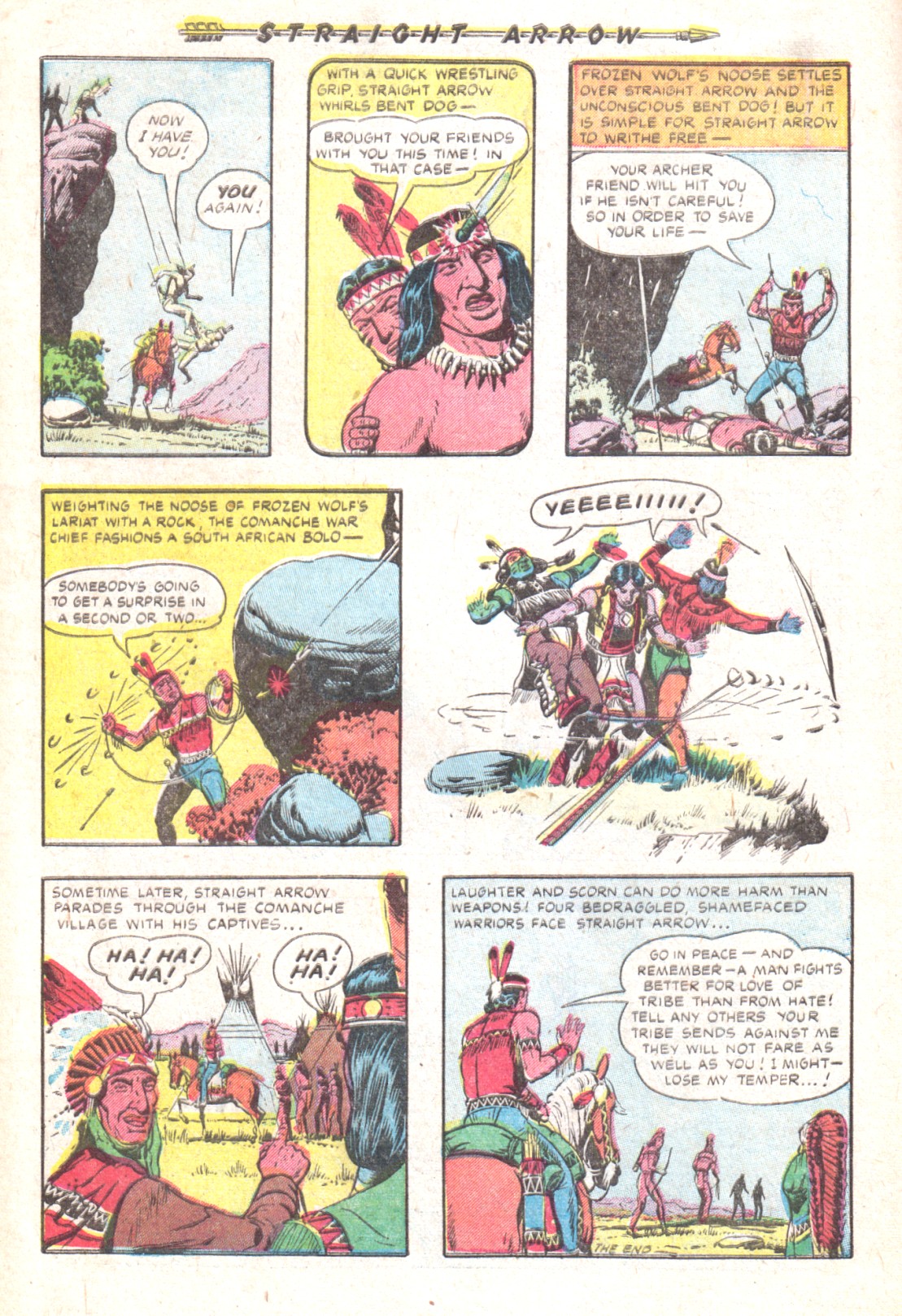Read online Straight Arrow comic -  Issue #27 - 18