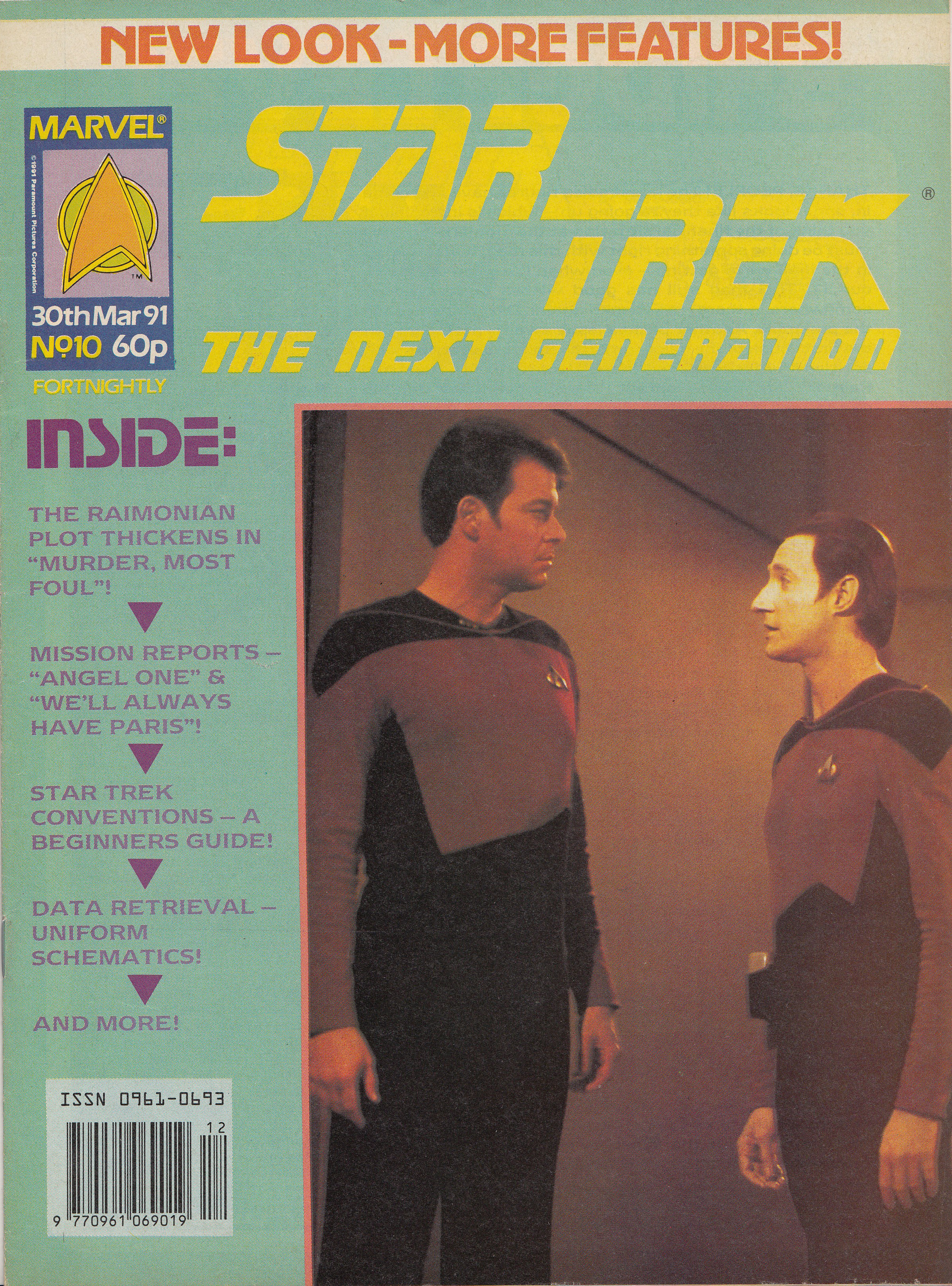 Read online Star Trek The Next Generation (1990) comic -  Issue #10 - 1