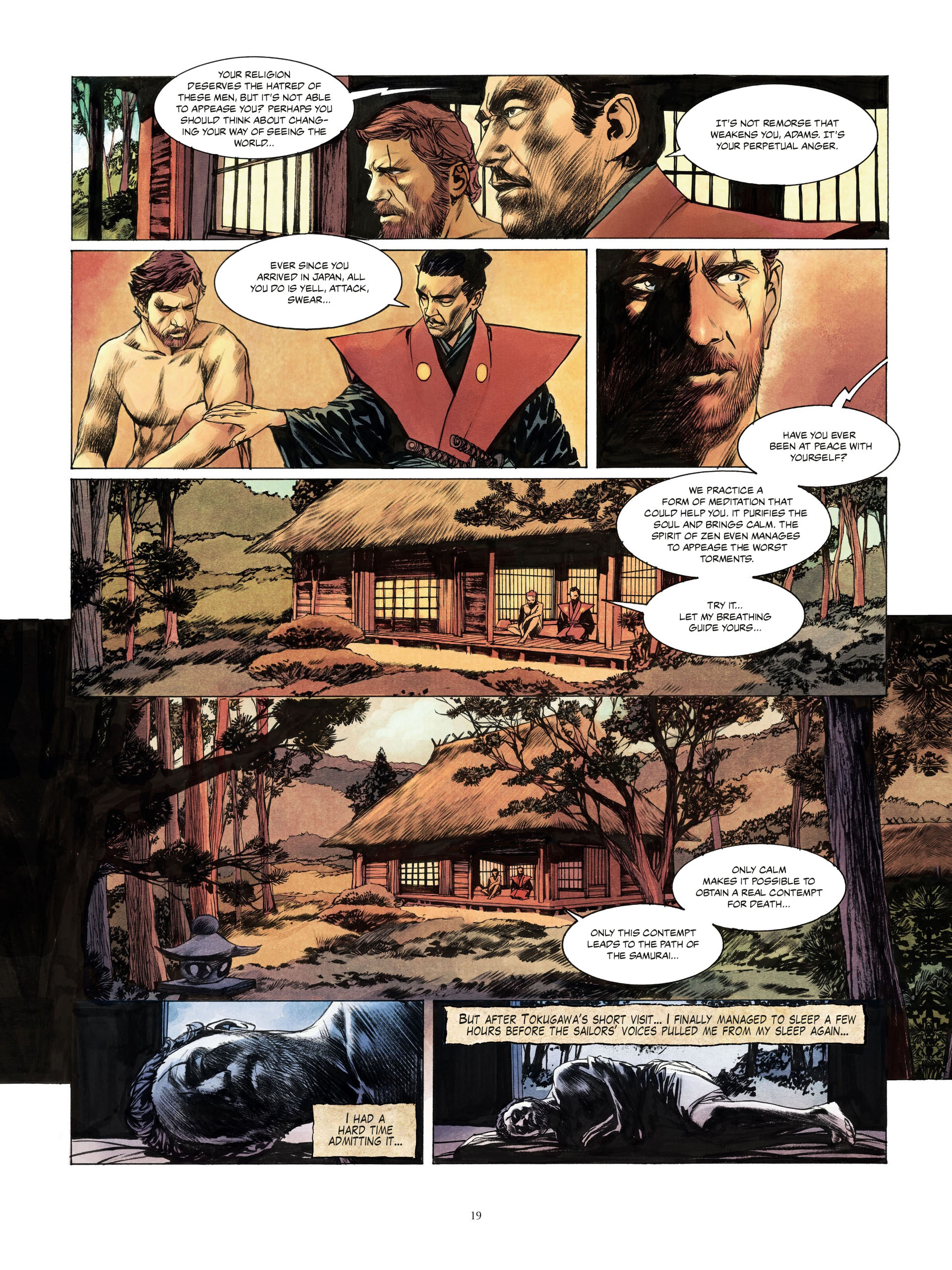 Read online William Adams, Samuraj comic -  Issue #2 - 19