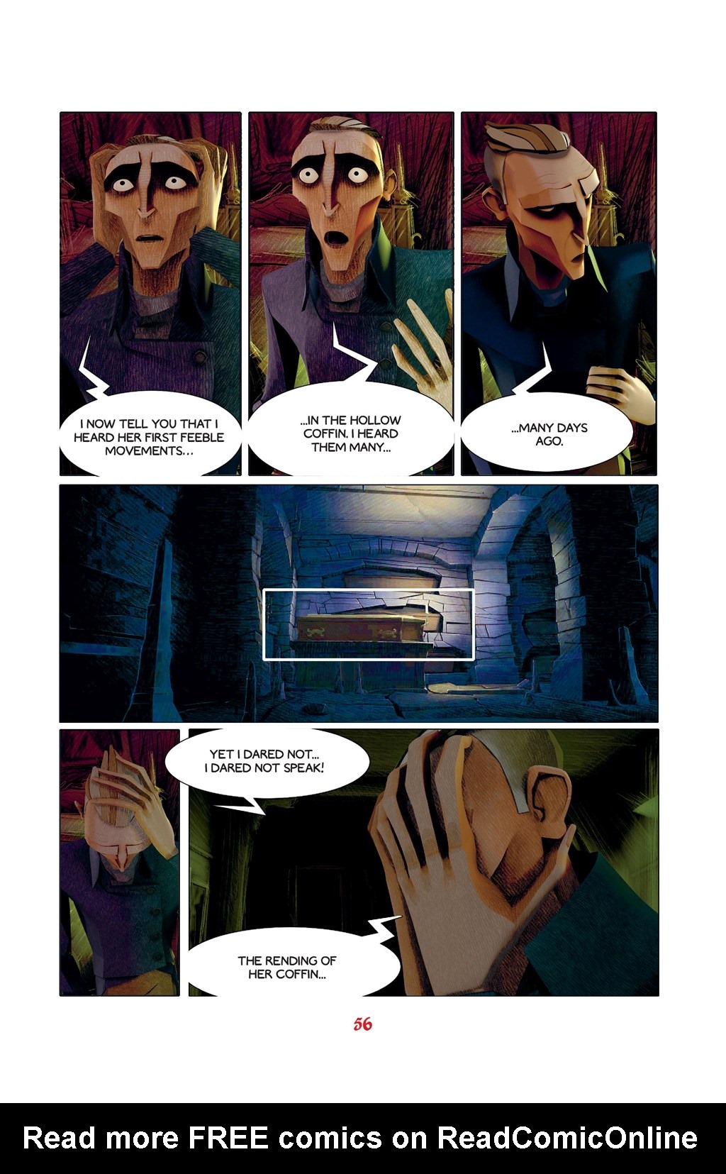 Read online The Fall of the House of Usher: A Graphic Novel comic -  Issue # TPB - 52