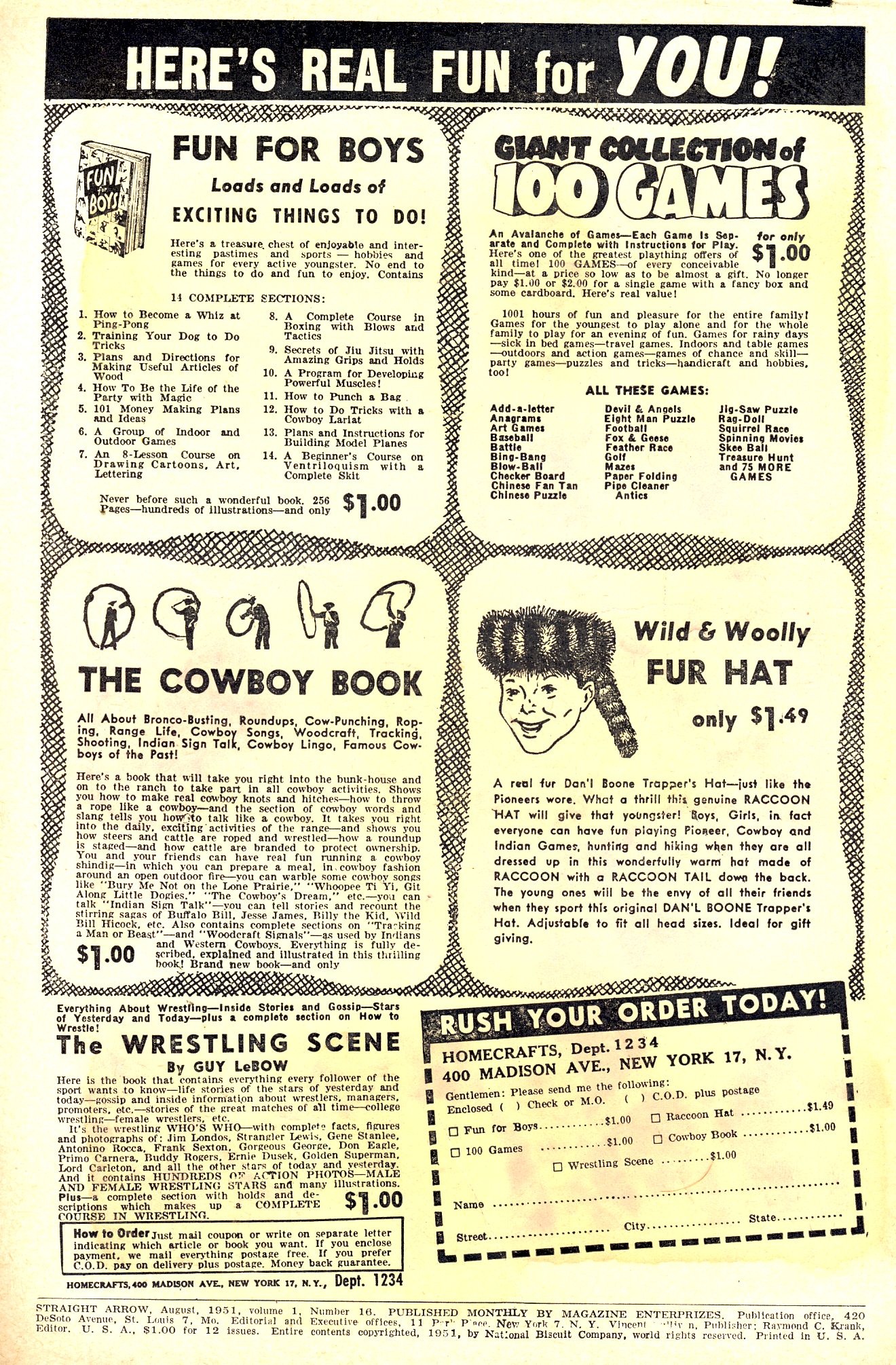 Read online Straight Arrow comic -  Issue #16 - 2