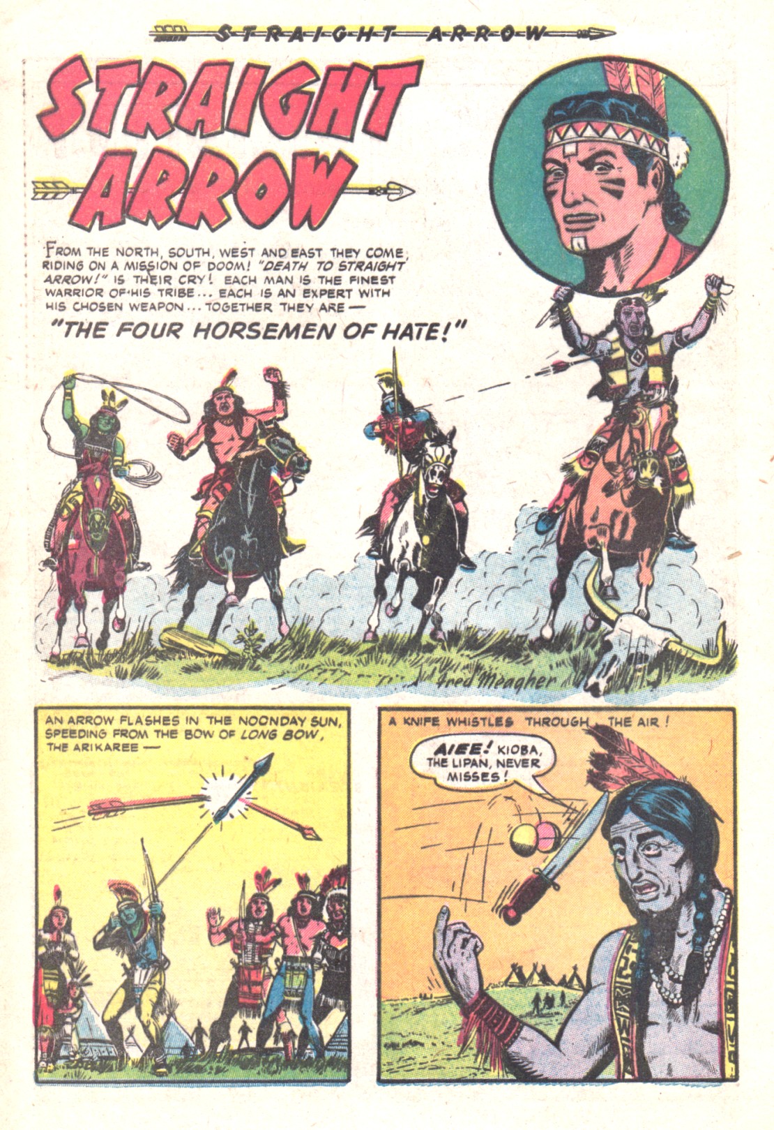 Read online Straight Arrow comic -  Issue #27 - 12