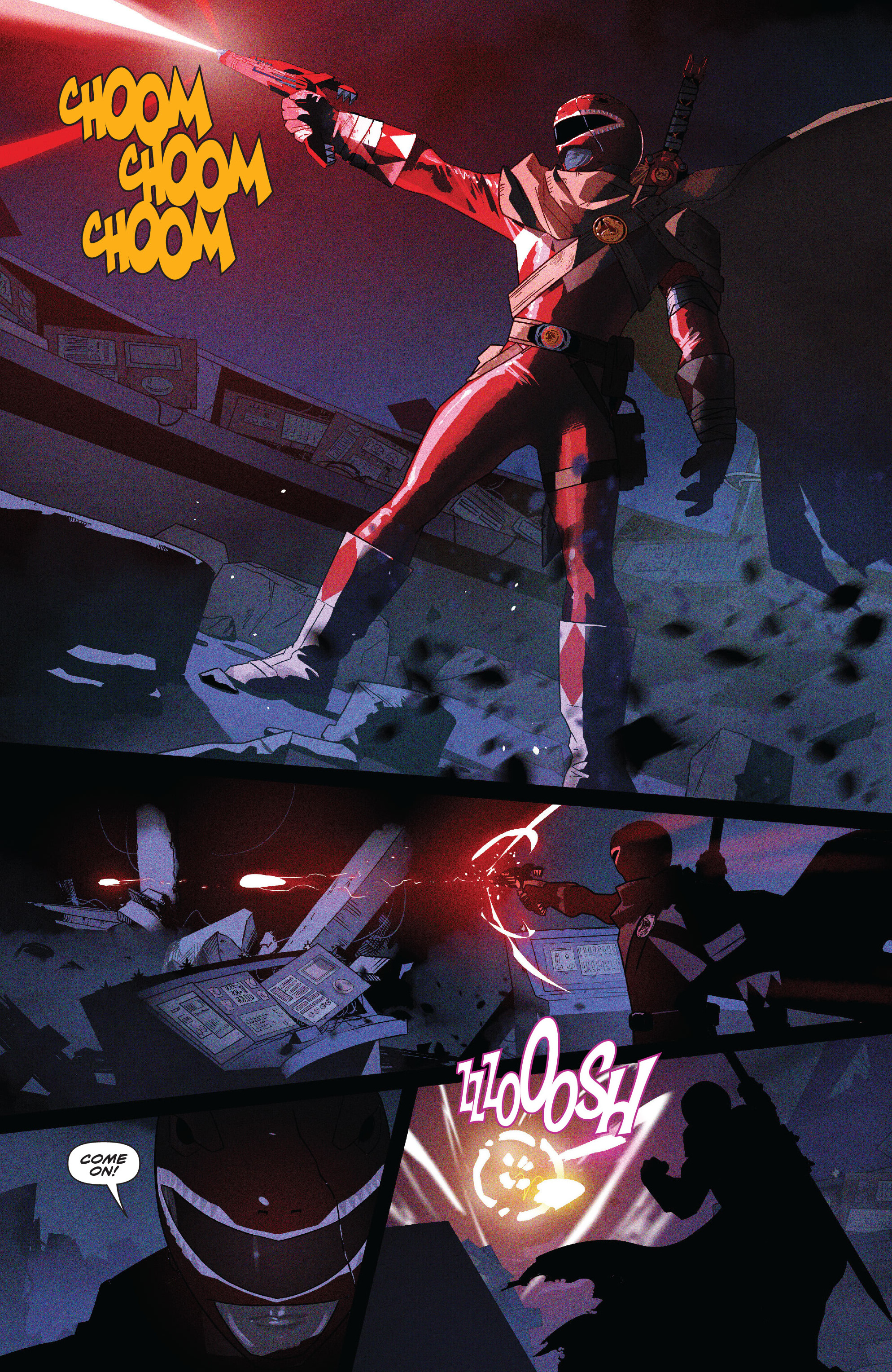 Read online Mighty Morphin Power Rangers: The Return comic -  Issue #1 - 5