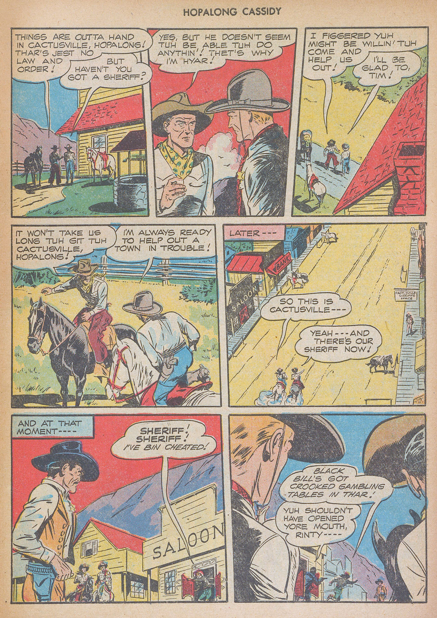 Read online Hopalong Cassidy comic -  Issue #20 - 43