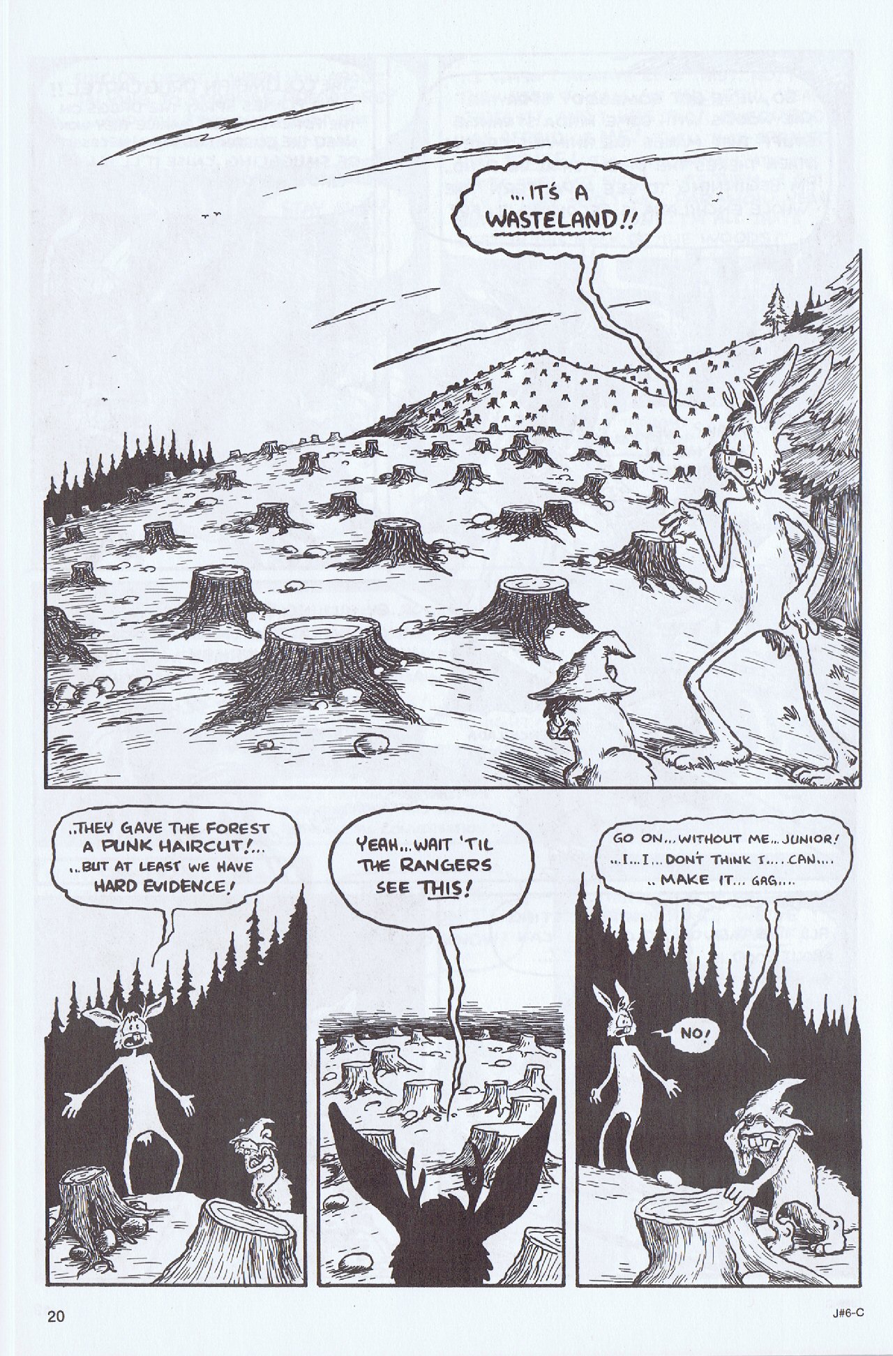 Read online Tales Of The Jackalope comic -  Issue #6 - 22