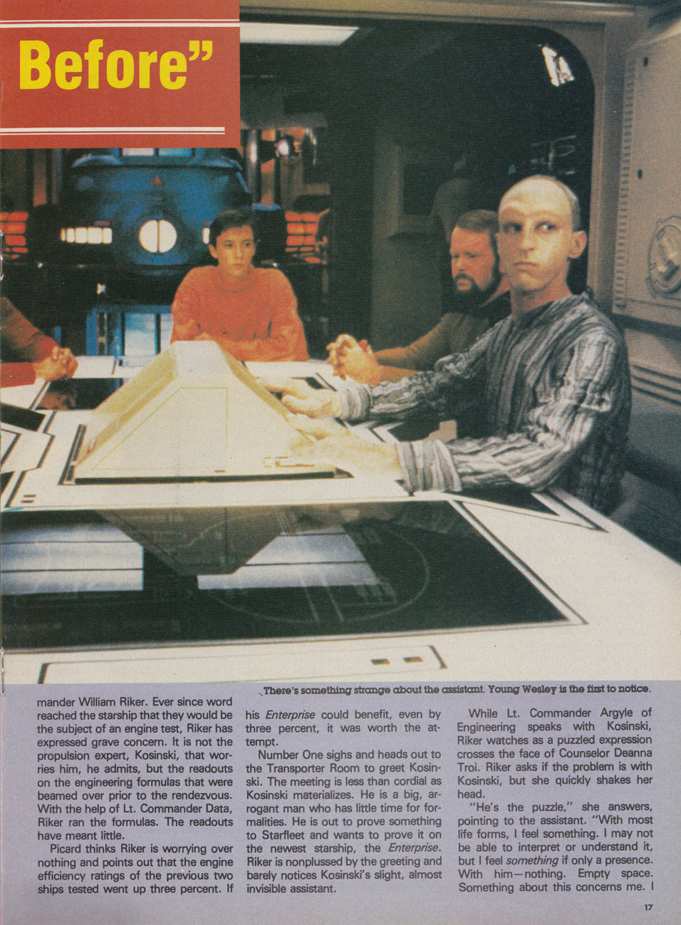 Read online Star Trek The Next Generation (1990) comic -  Issue #17 - 17