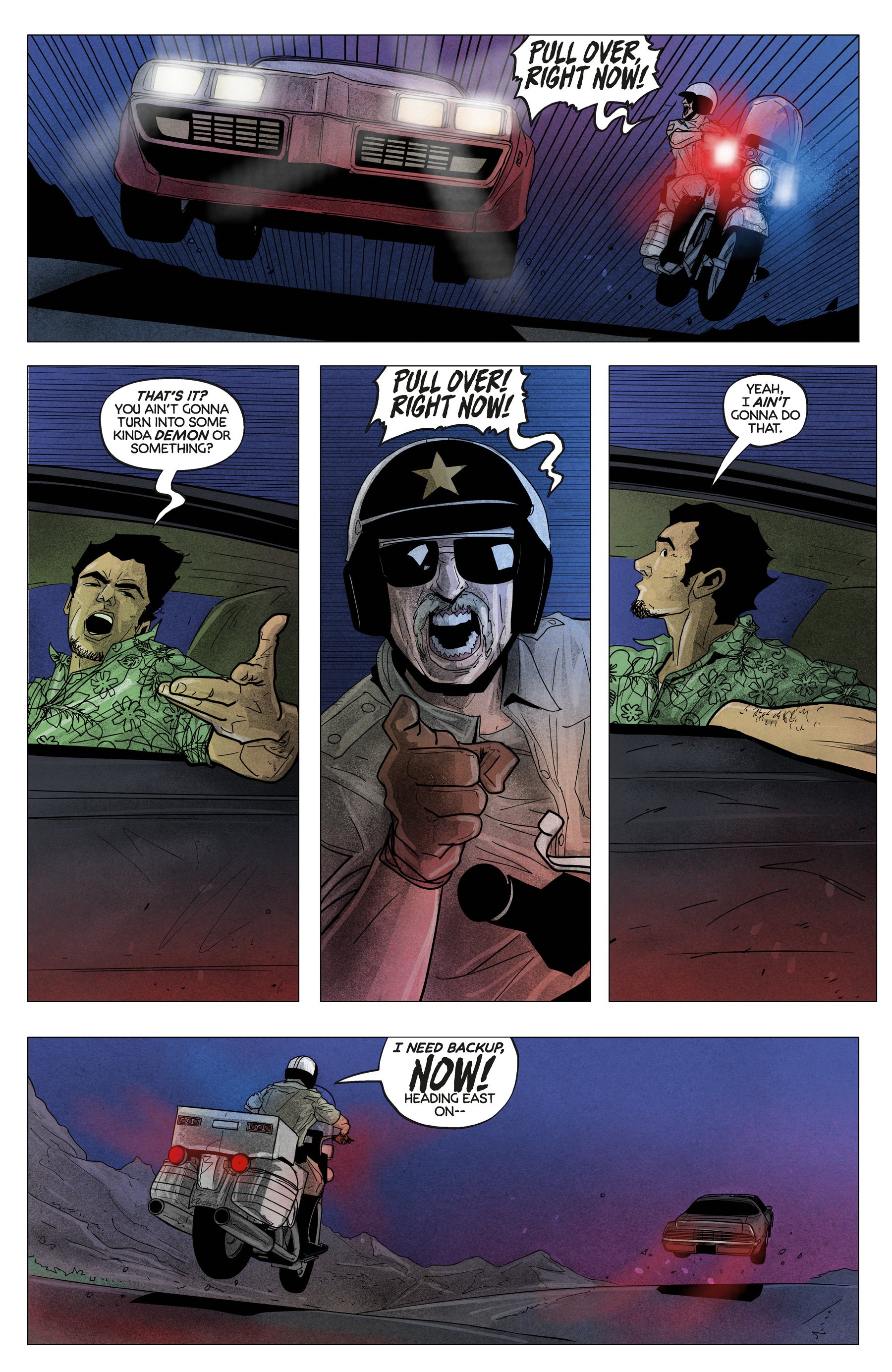 Read online Drive Like Hell comic -  Issue #4 - 7