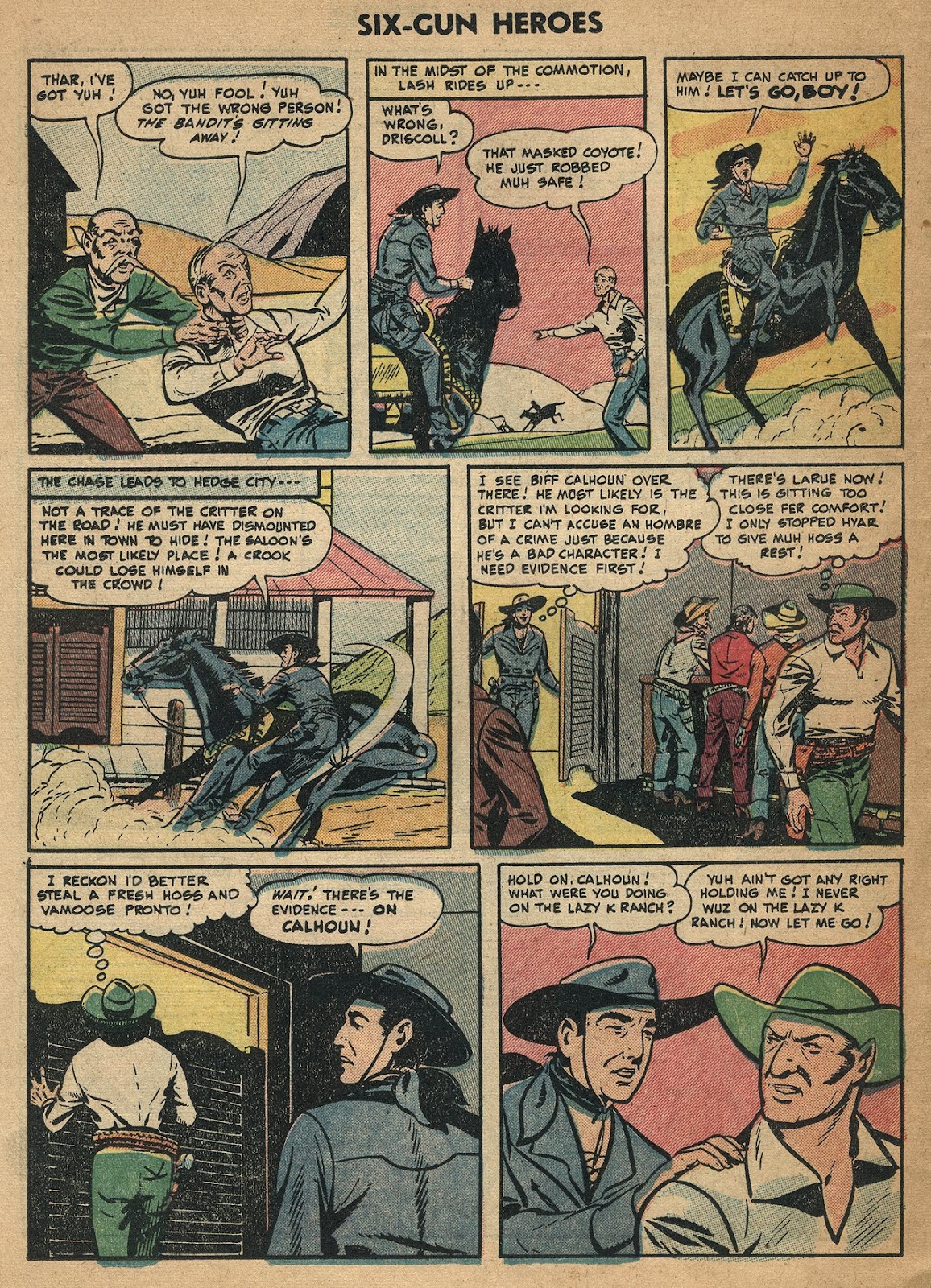 Six-Gun Heroes issue 29 - Page 22