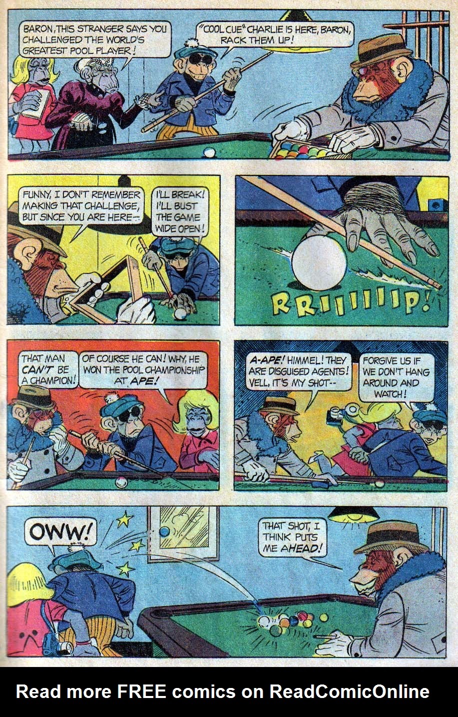 Read online Lancelot Link Secret Chimp comic -  Issue #5 - 9