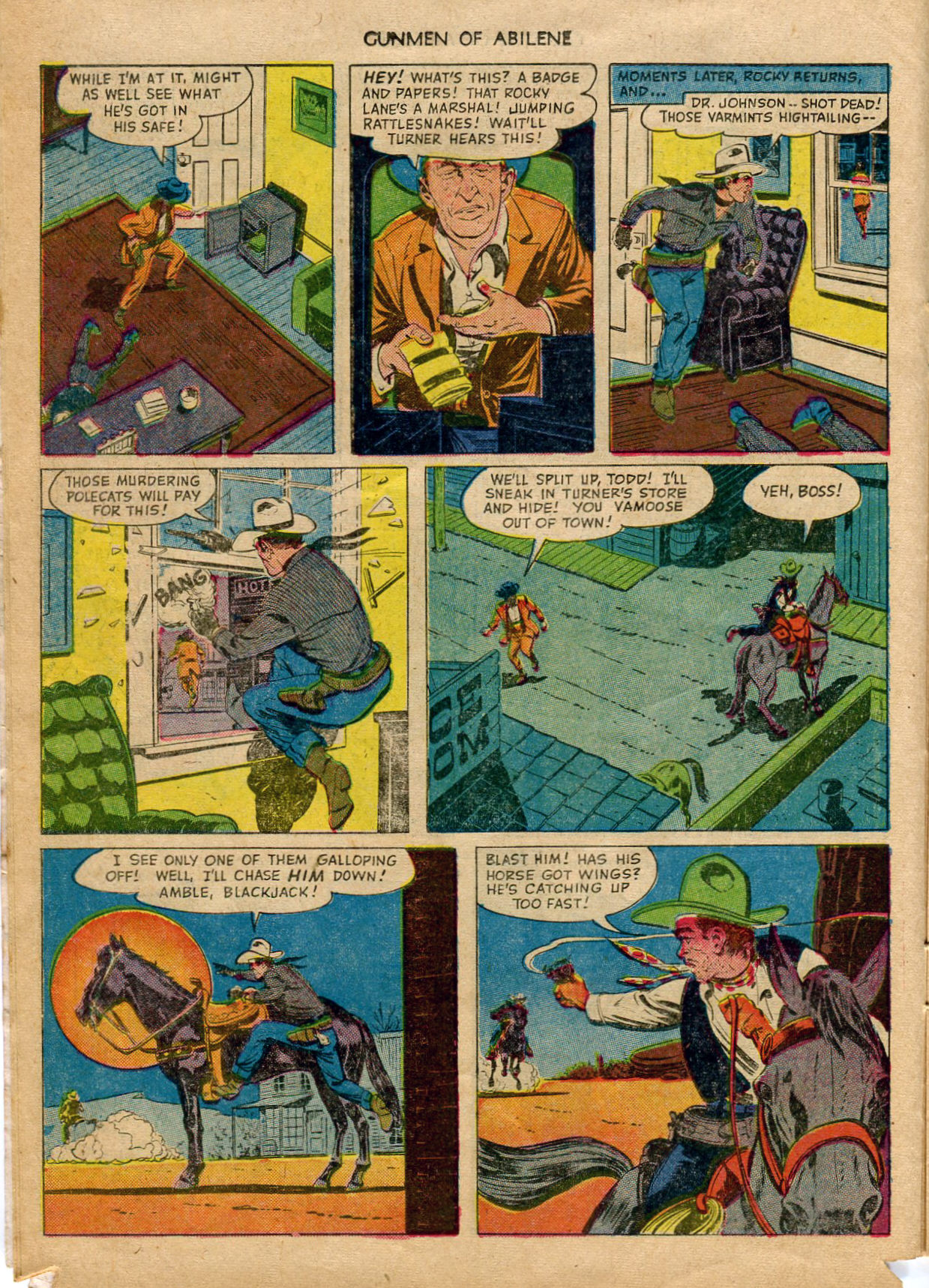 Read online Fawcett Movie Comic comic -  Issue #7 - 14