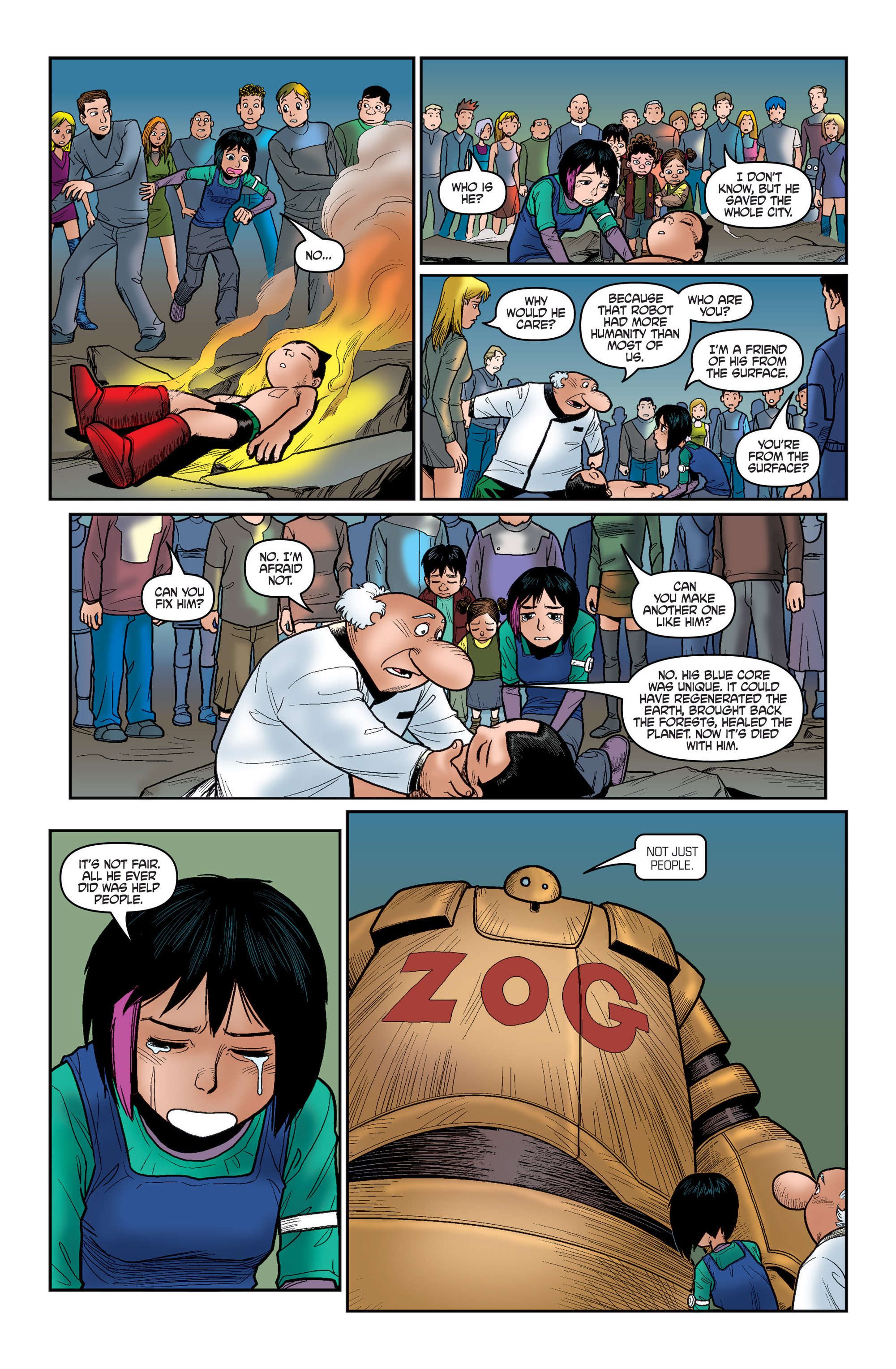 Read online Astro Boy: The Movie: Official Movie Adaptation comic -  Issue #4 - 20