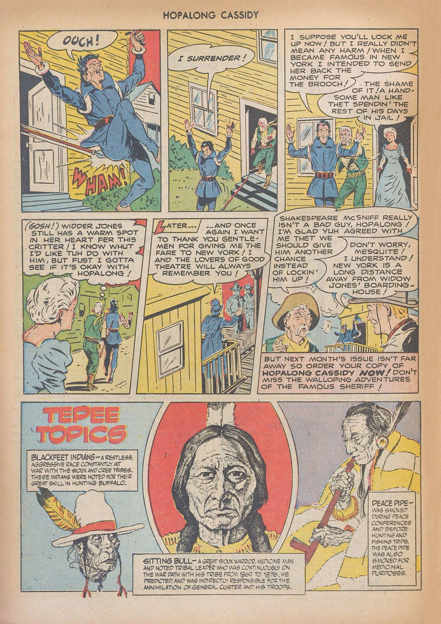 Read online Hopalong Cassidy comic -  Issue #22 - 30