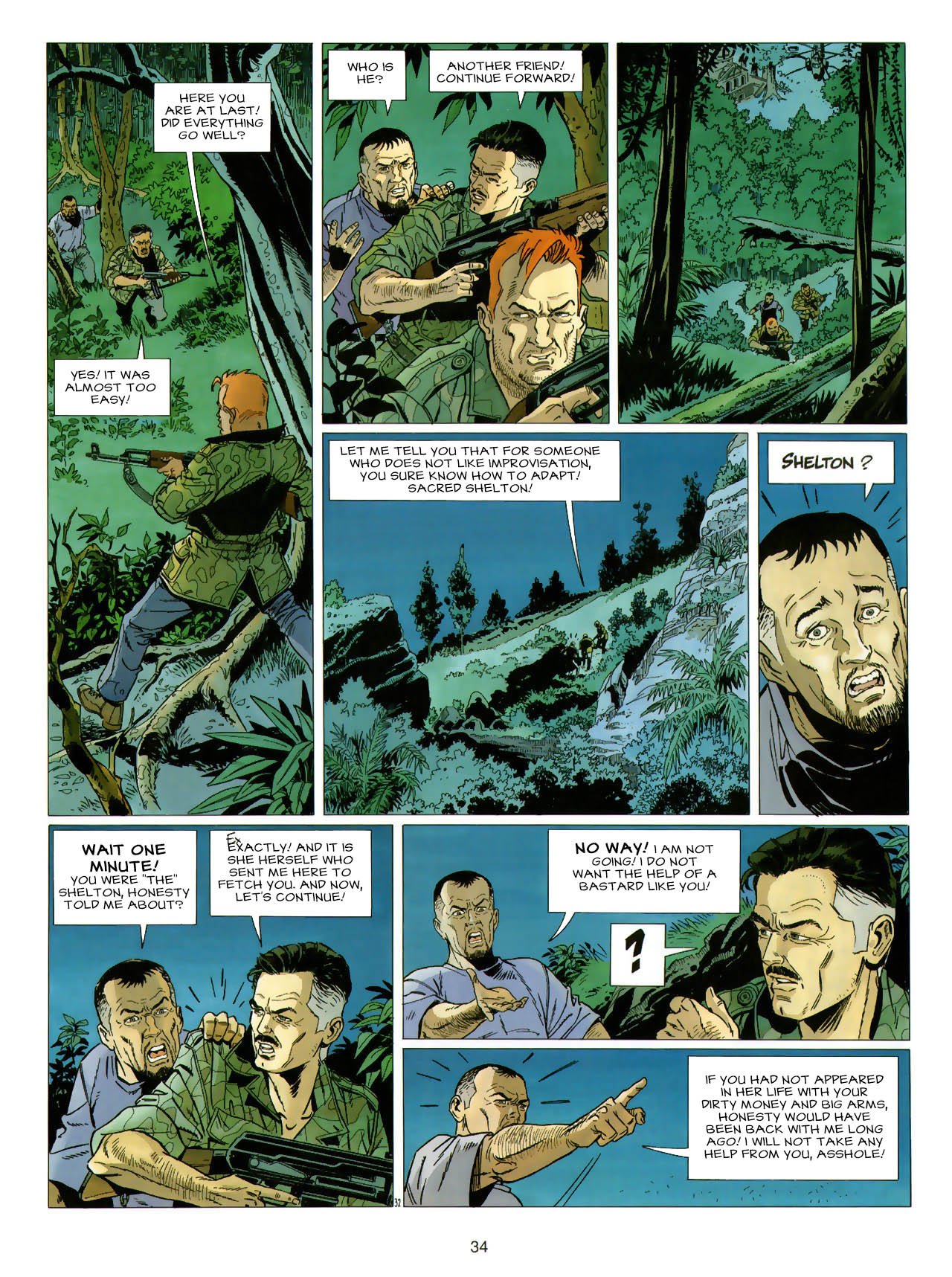 Read online Wayne Shelton comic -  Issue #6 - 37