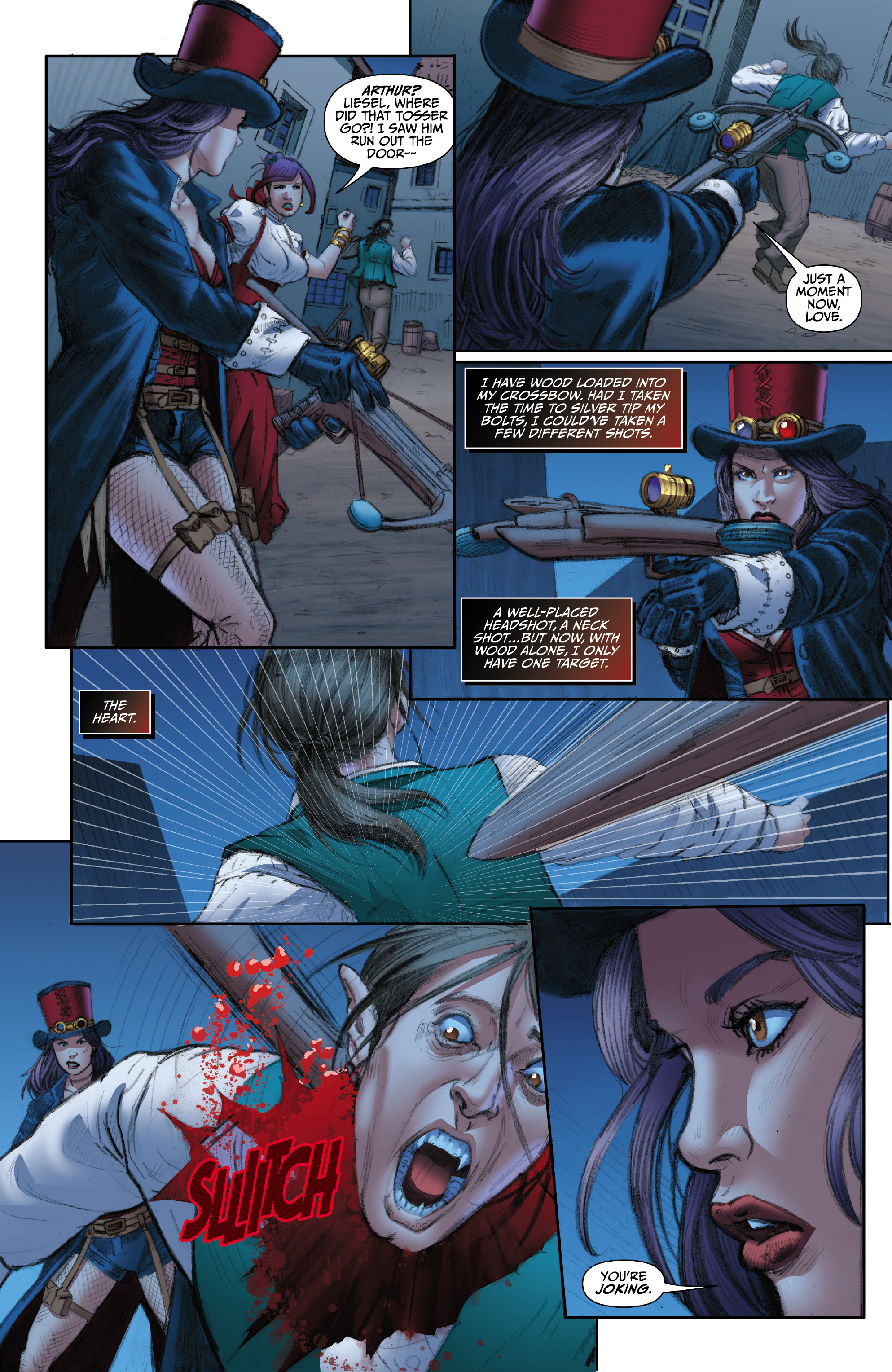 Read online Van Helsing: Vampire Hunter comic -  Issue #1 - 20