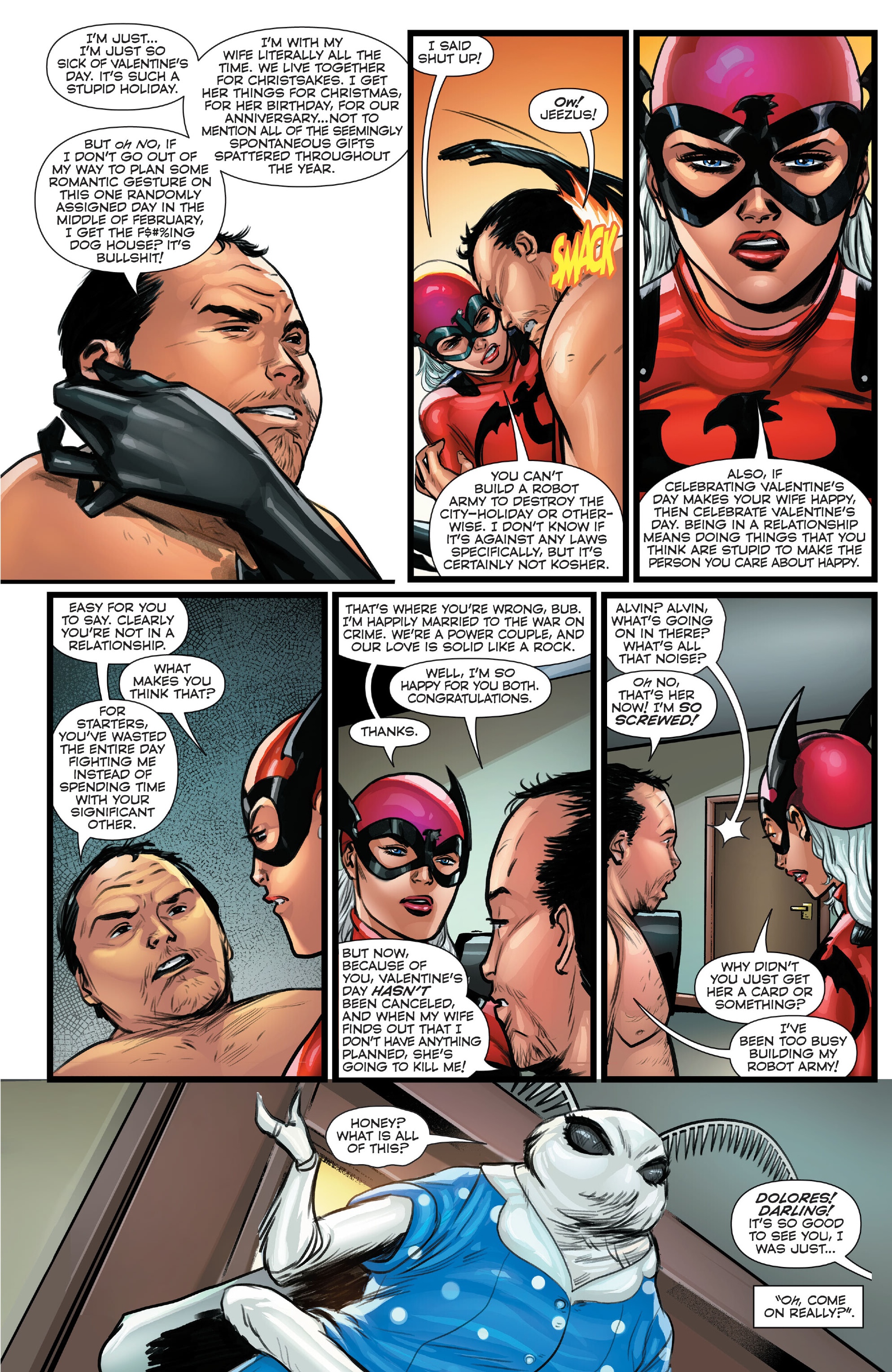 Read online Grimm Fairy Tales 2024 Valentine's Day Lingerie Pinup Special comic -  Issue # Full - 9