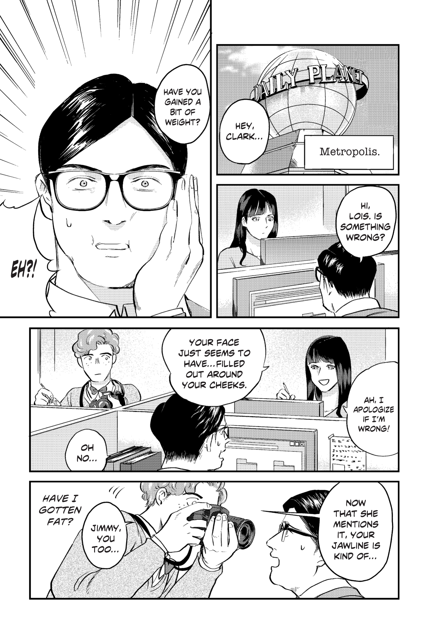 Read online Superman vs. Meshi comic -  Issue #14 - 3