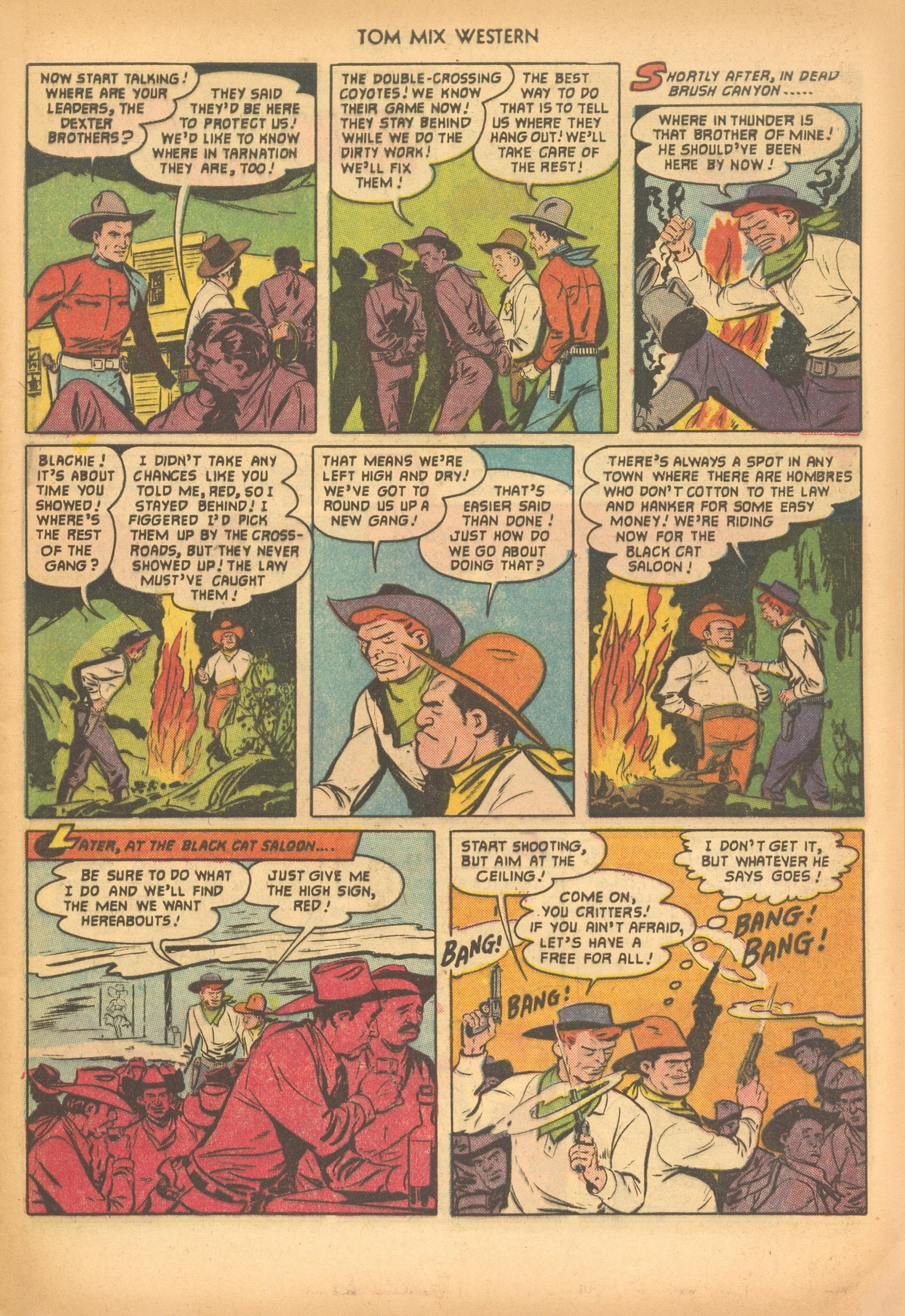 Read online Tom Mix Western (1948) comic -  Issue #53 - 5