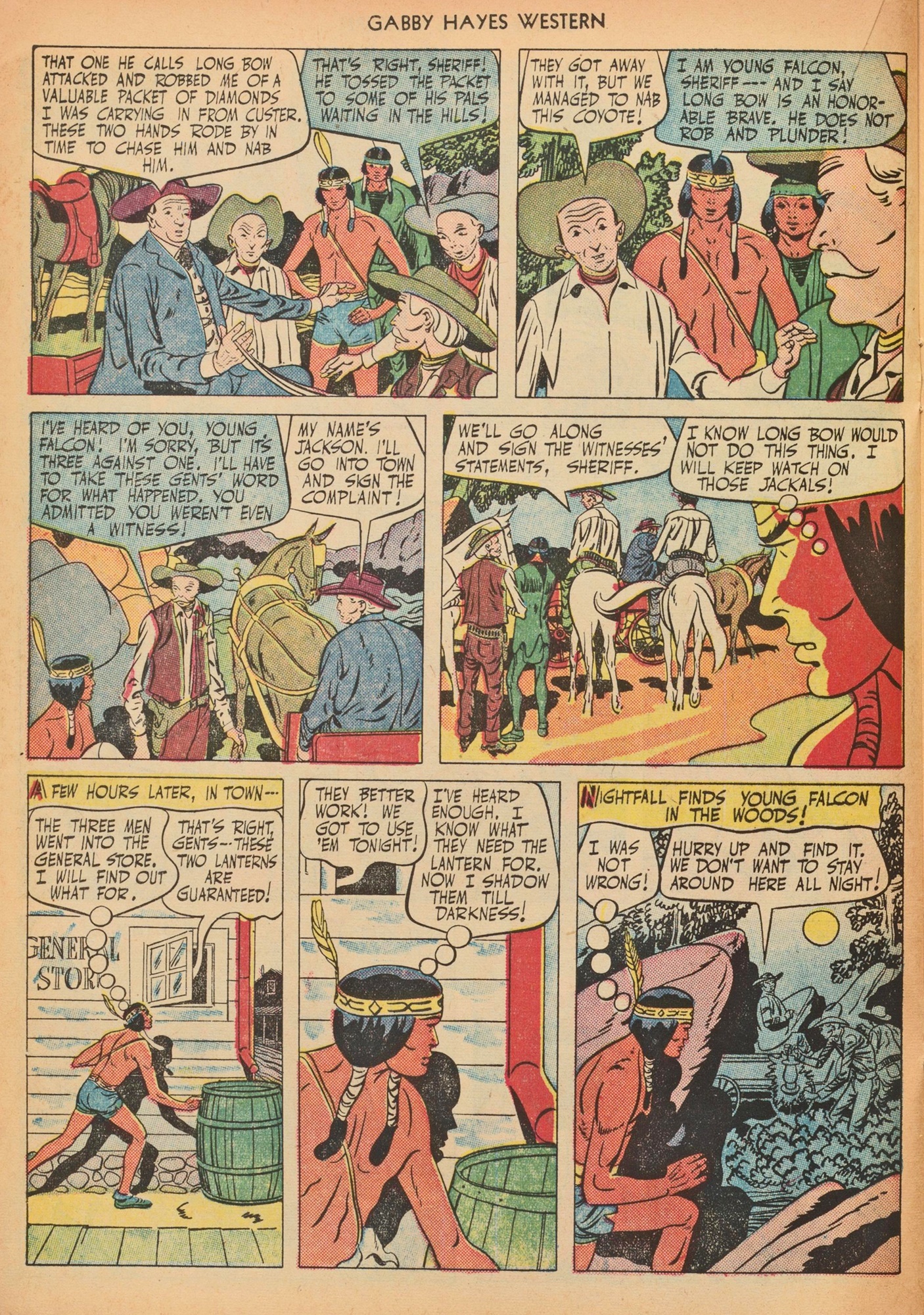 Read online Gabby Hayes Western comic -  Issue #33 - 20
