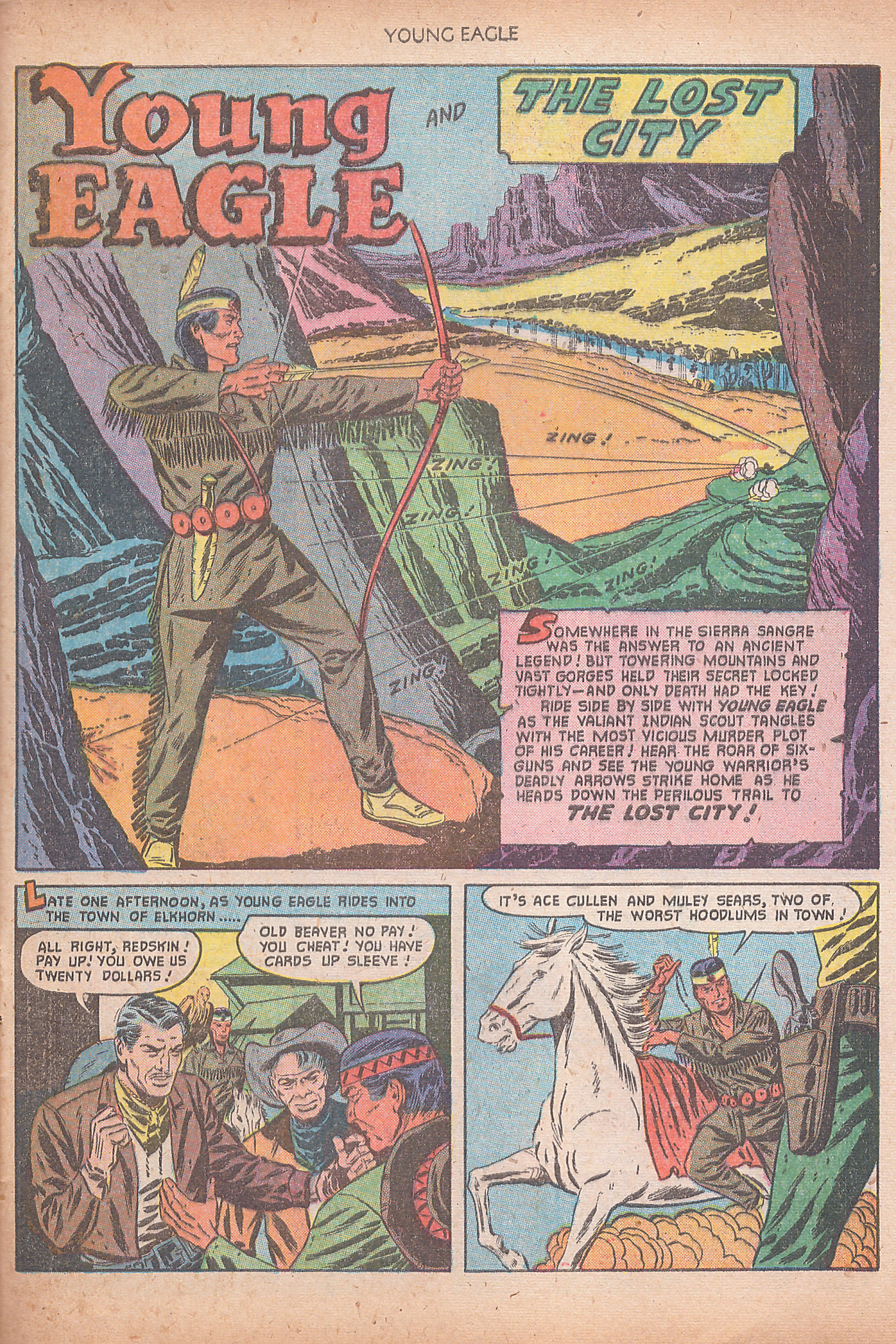 Read online Young Eagle comic -  Issue #7 - 25