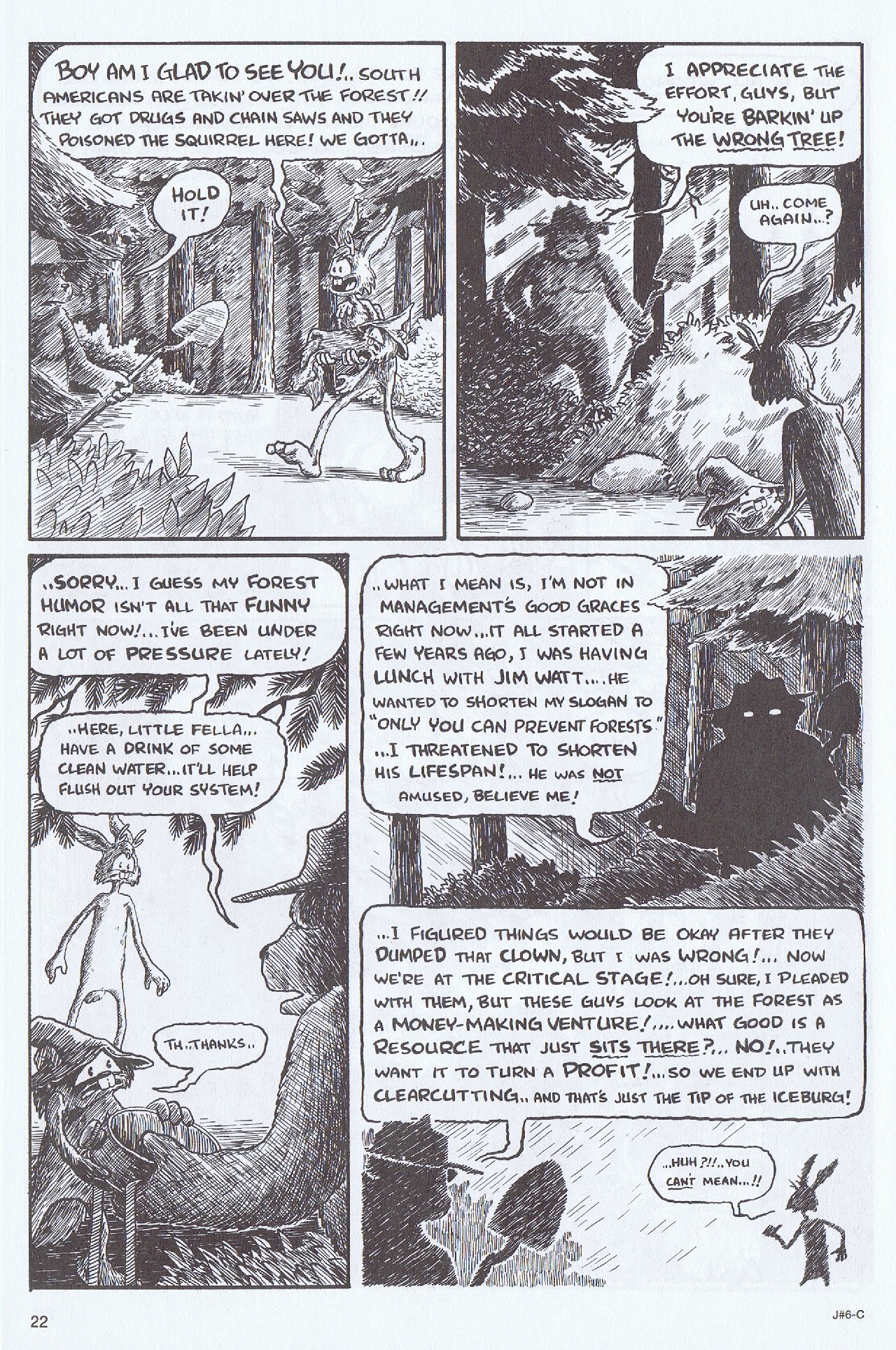 Read online Tales Of The Jackalope comic -  Issue #6 - 24