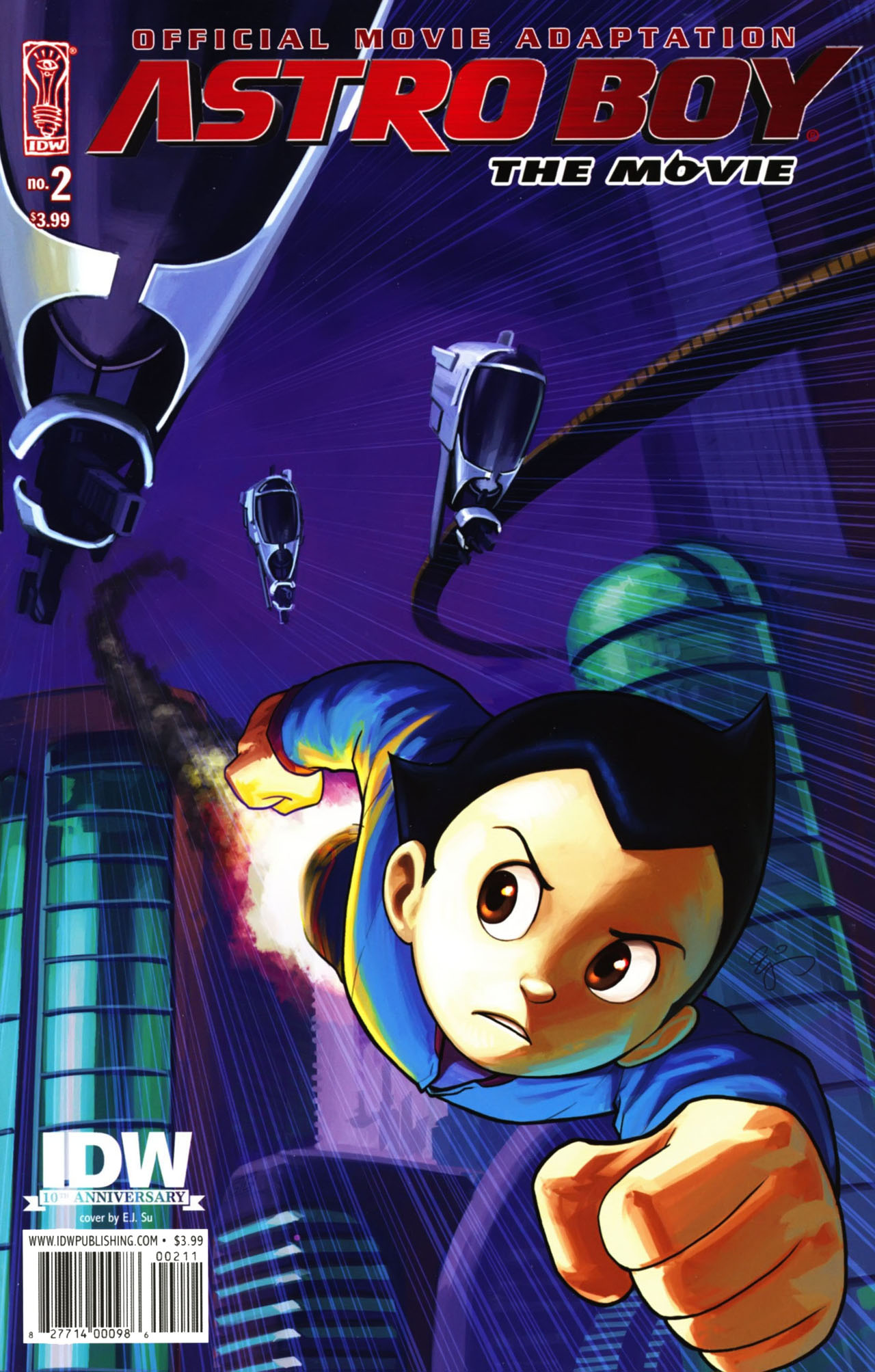 Read online Astro Boy: The Movie: Official Movie Adaptation comic -  Issue #2 - 1