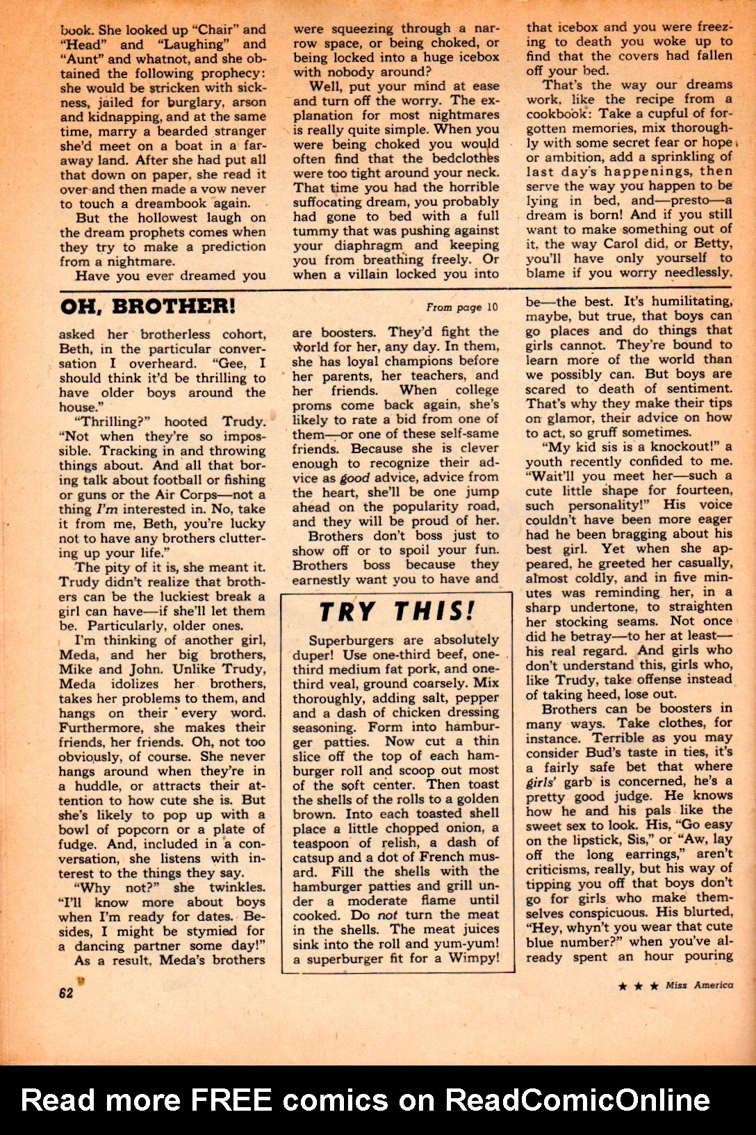 Read online Miss America Magazine comic -  Issue #5 - 62