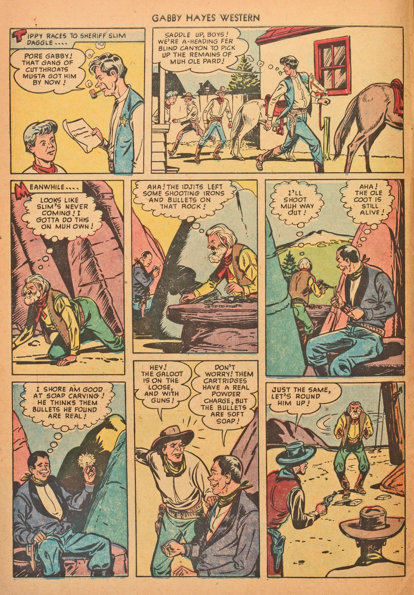 Read online Gabby Hayes Western comic -  Issue #12 - 10